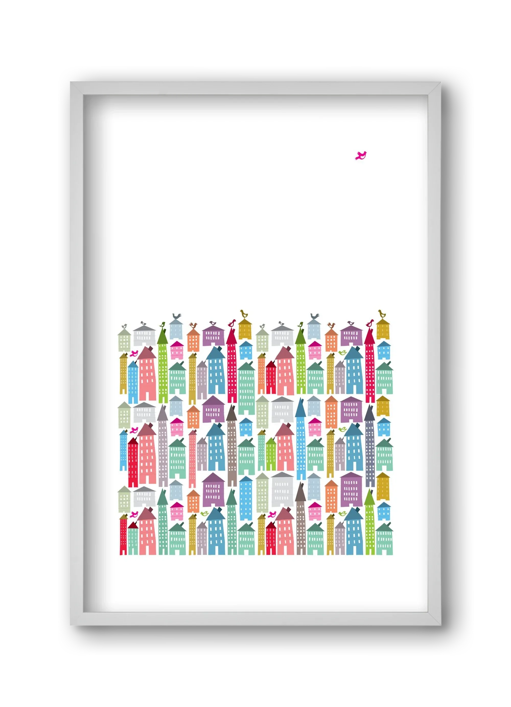 Houses and Birds - artbridge
