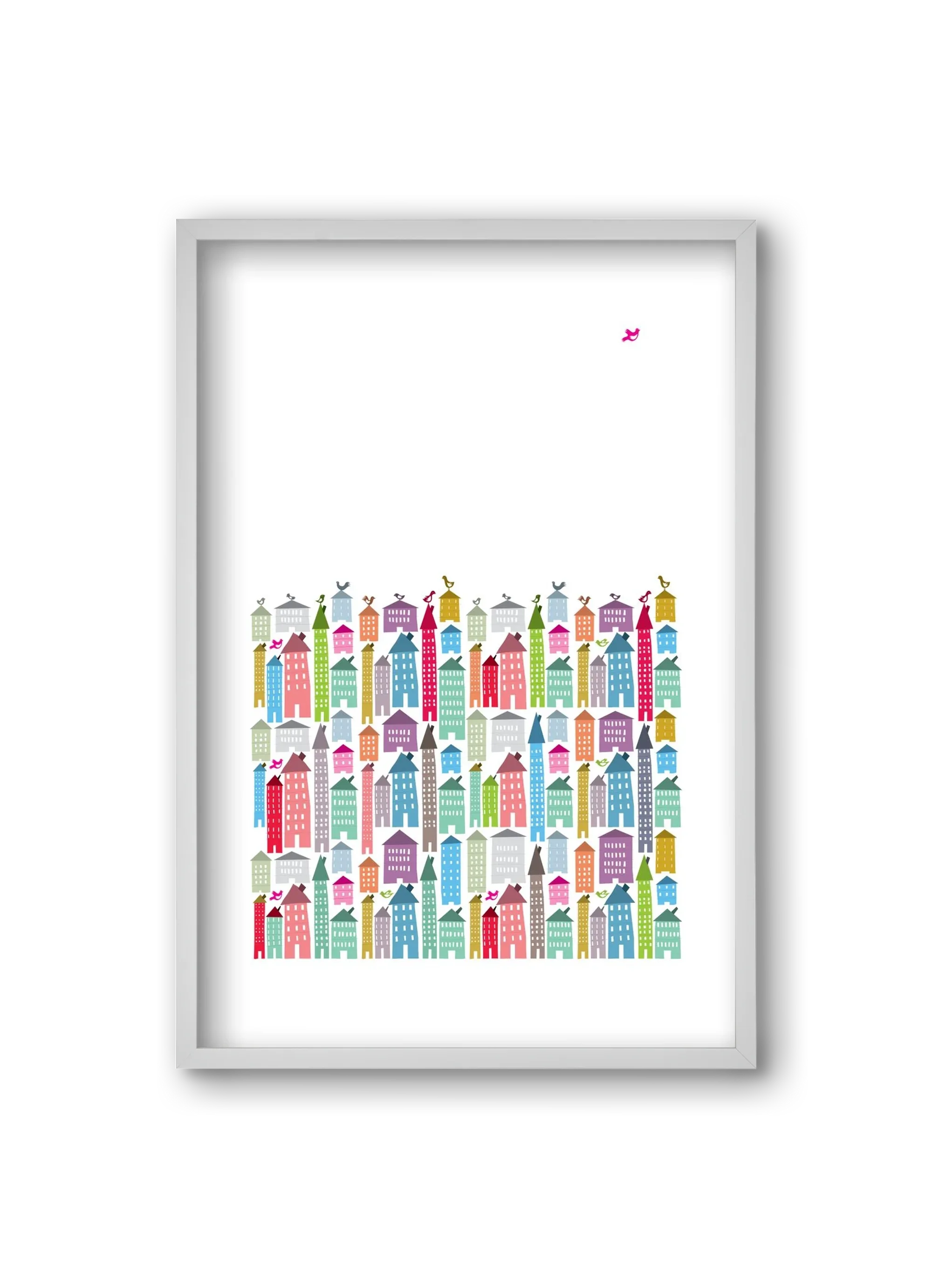 Houses and Birds - artbridge