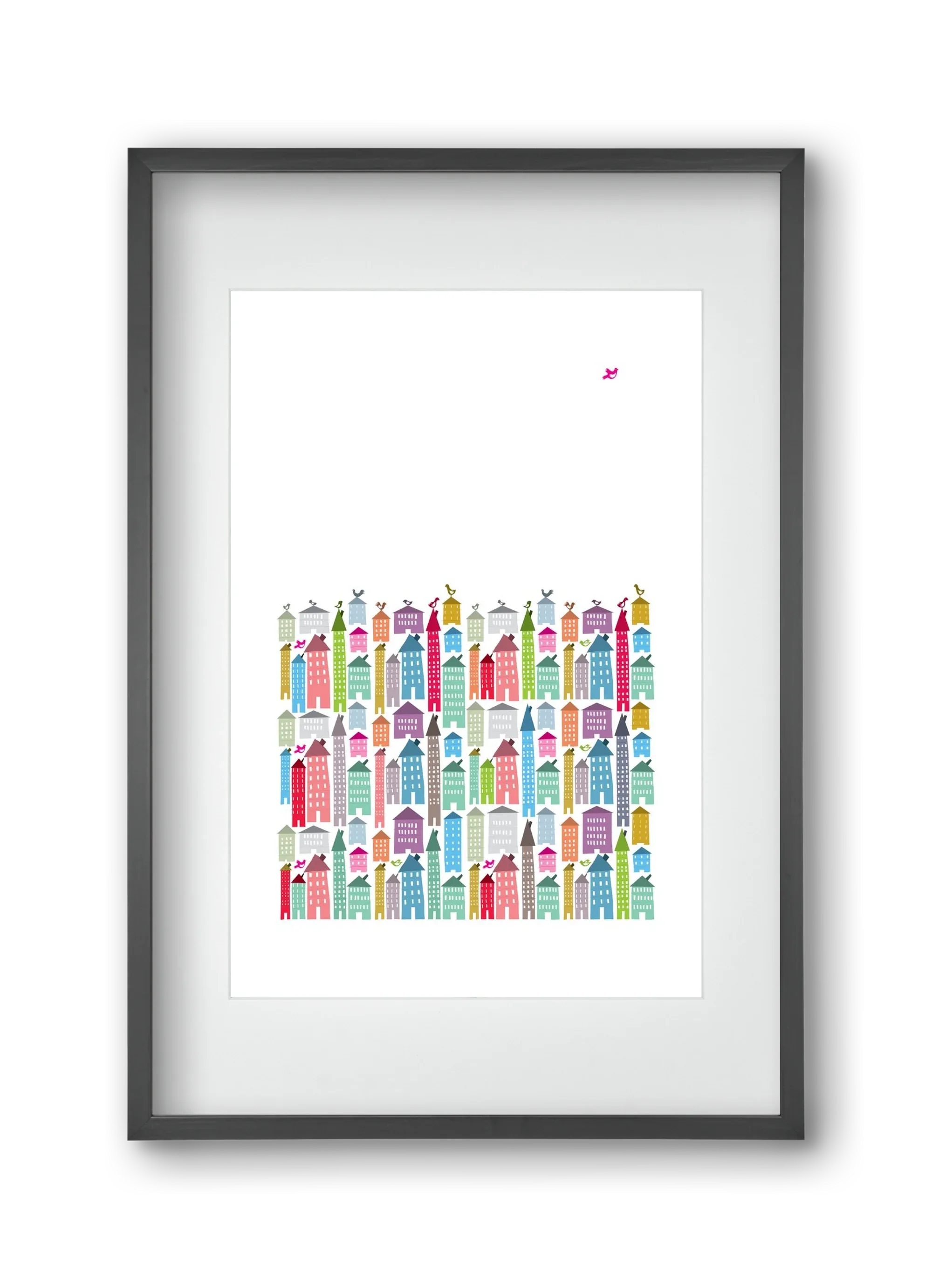 Houses and Birds - artbridge