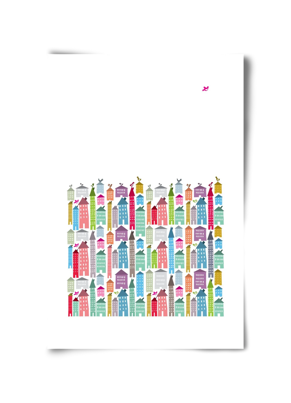 Houses and Birds - artbridge