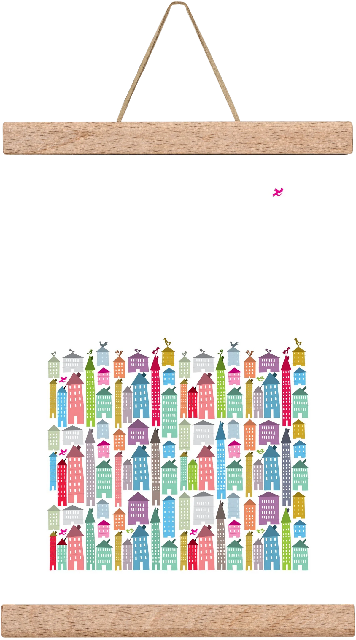 Houses and Birds - artbridge