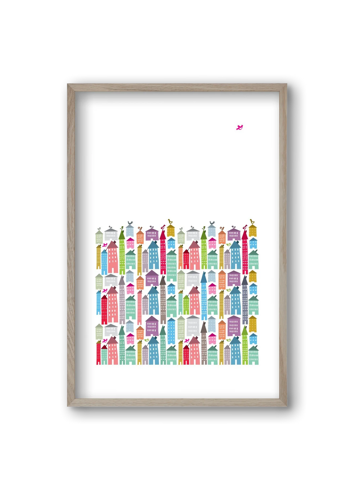 Houses and Birds - artbridge