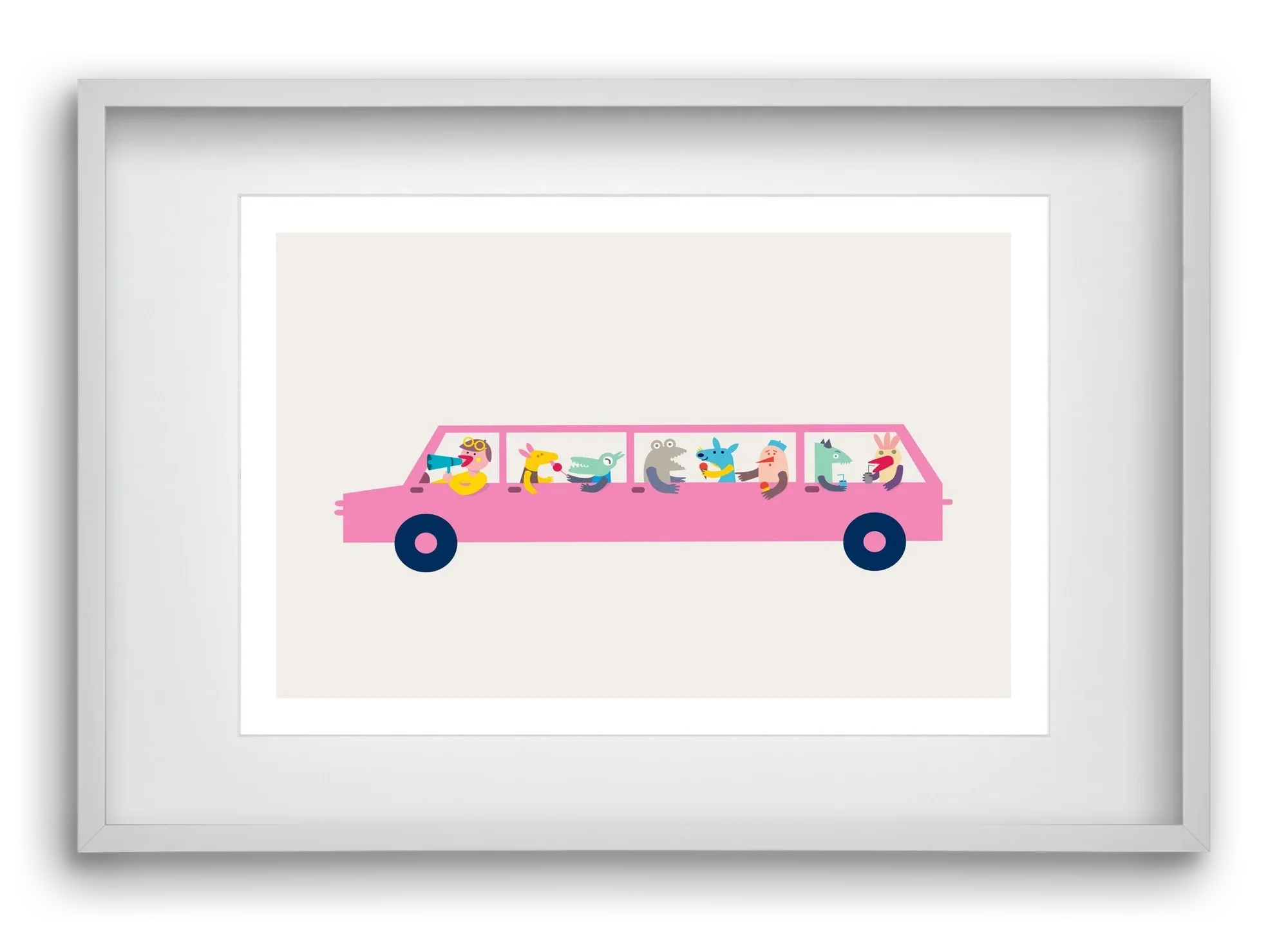Pink Car - artbridge