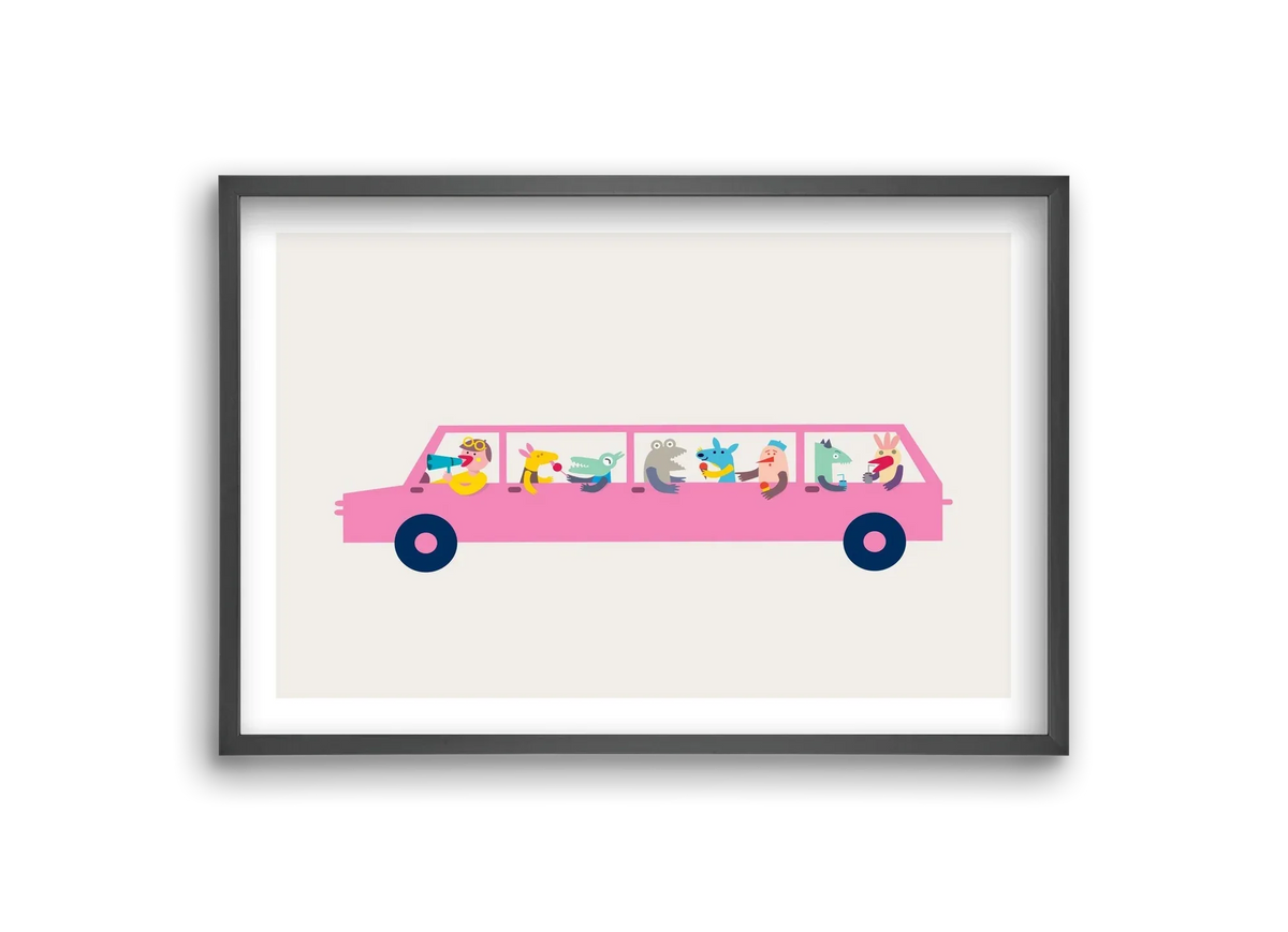 Pink Car - artbridge
