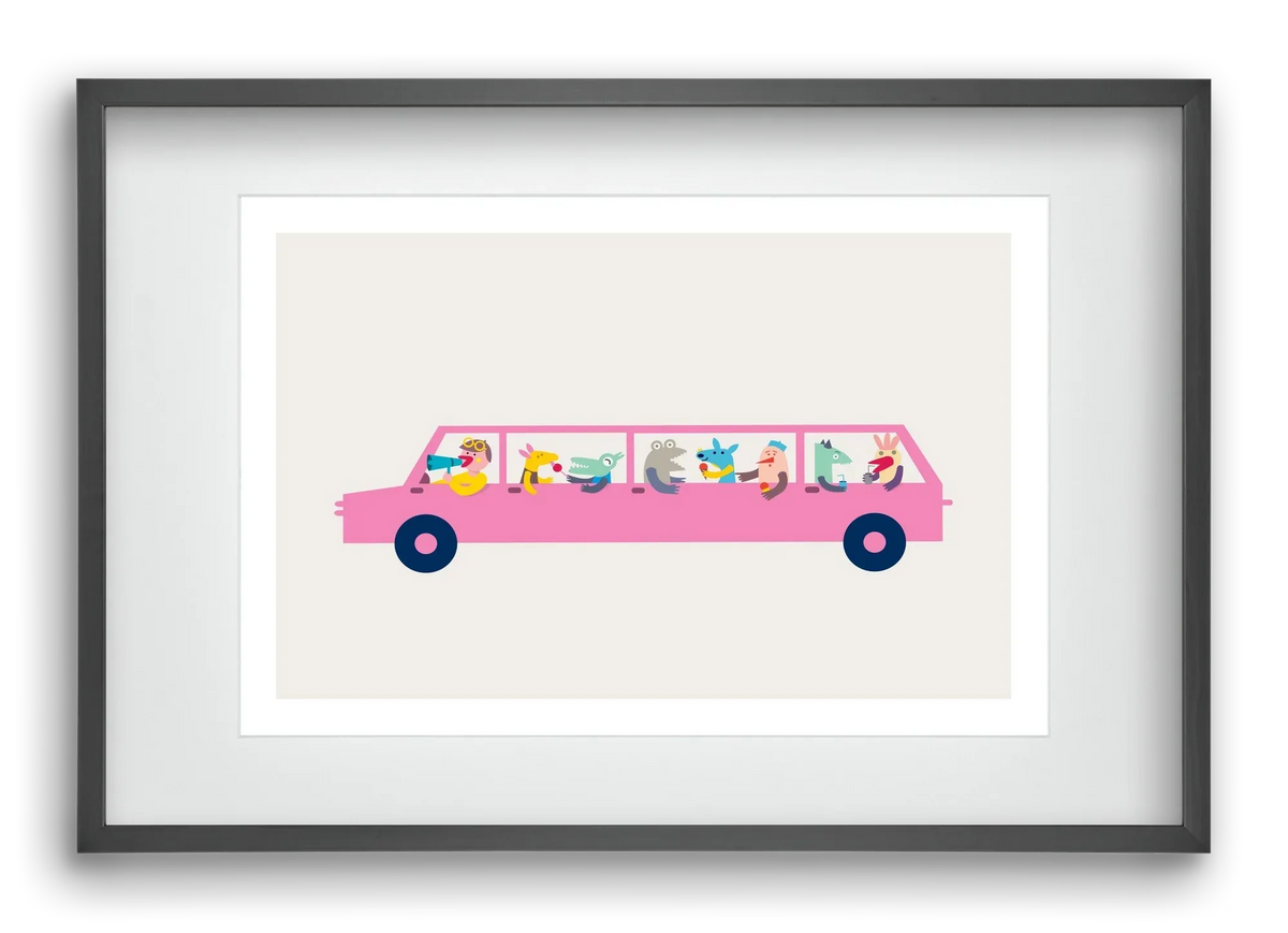 Pink Car - artbridge