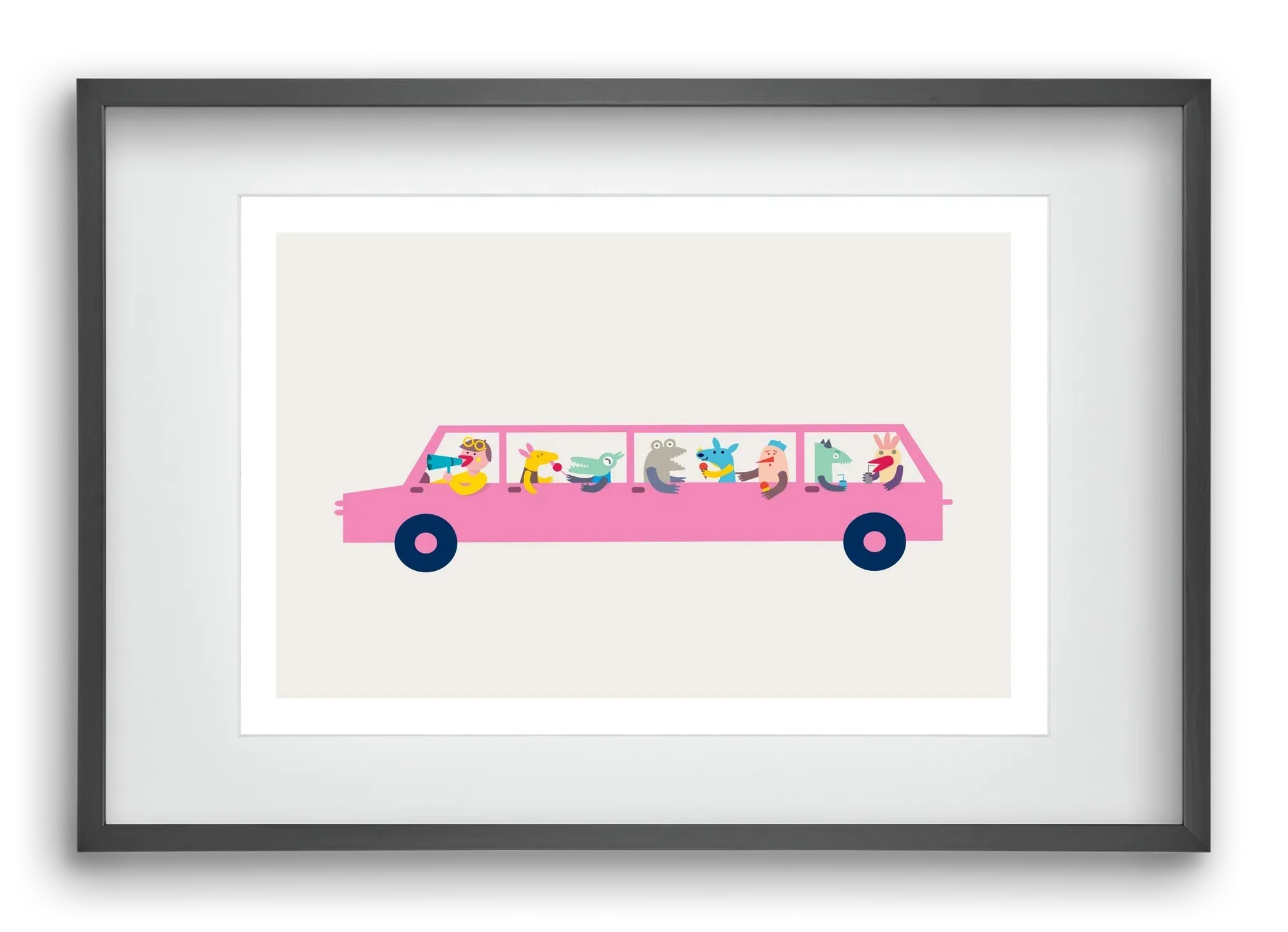 Pink Car - artbridge