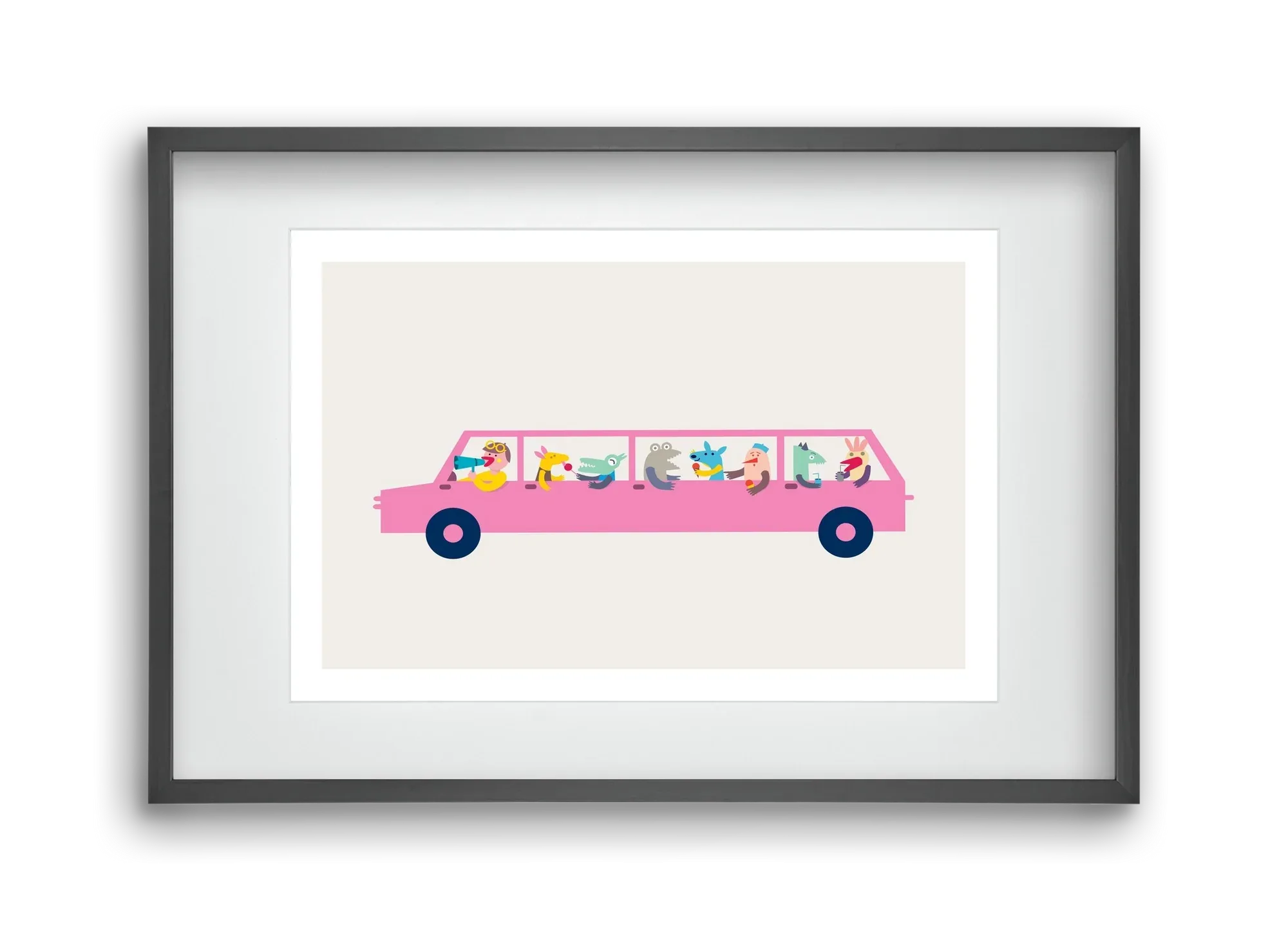 Pink Car - artbridge