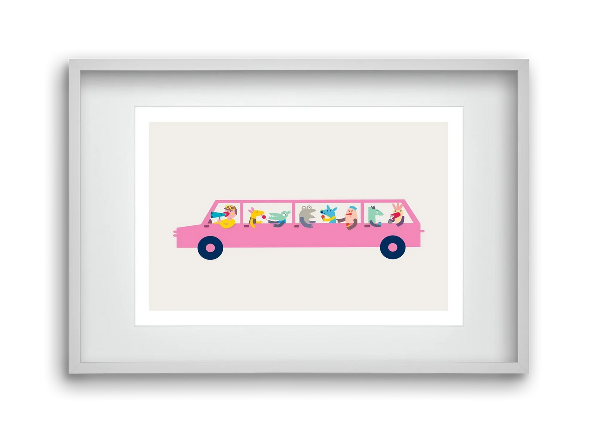 Pink Car - artbridge