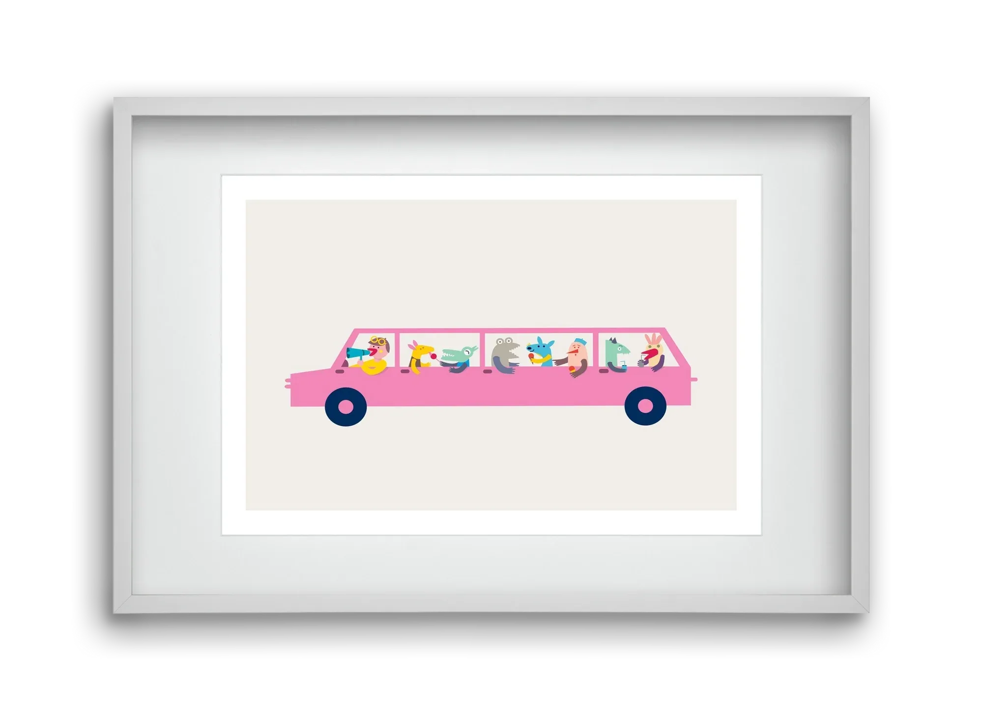 Pink Car - artbridge