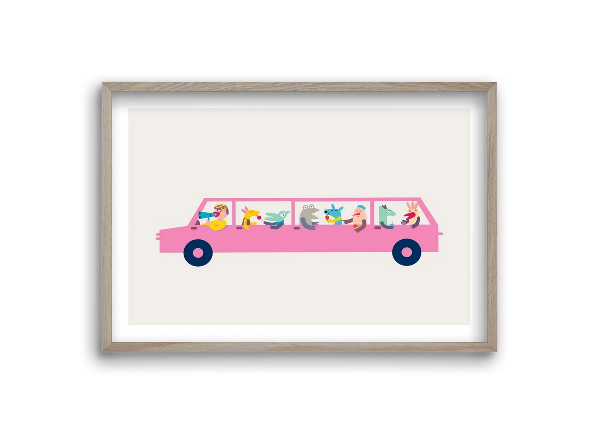 Pink Car - artbridge