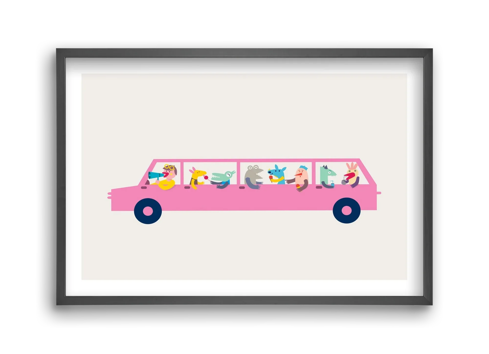 Pink Car - artbridge