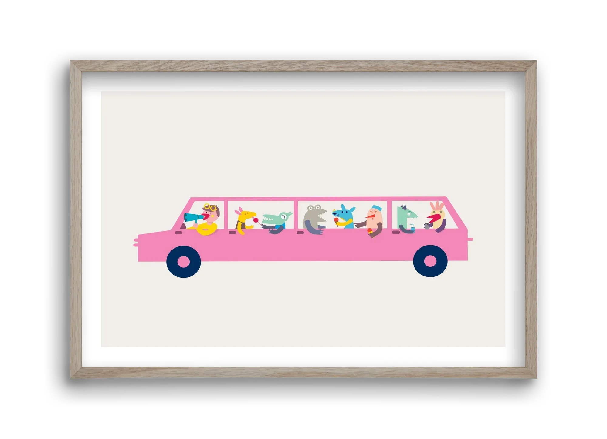 Pink Car - artbridge