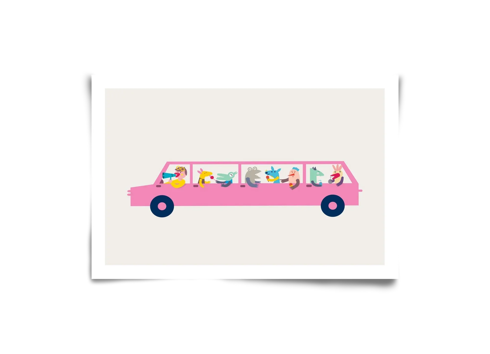 Pink Car - artbridge