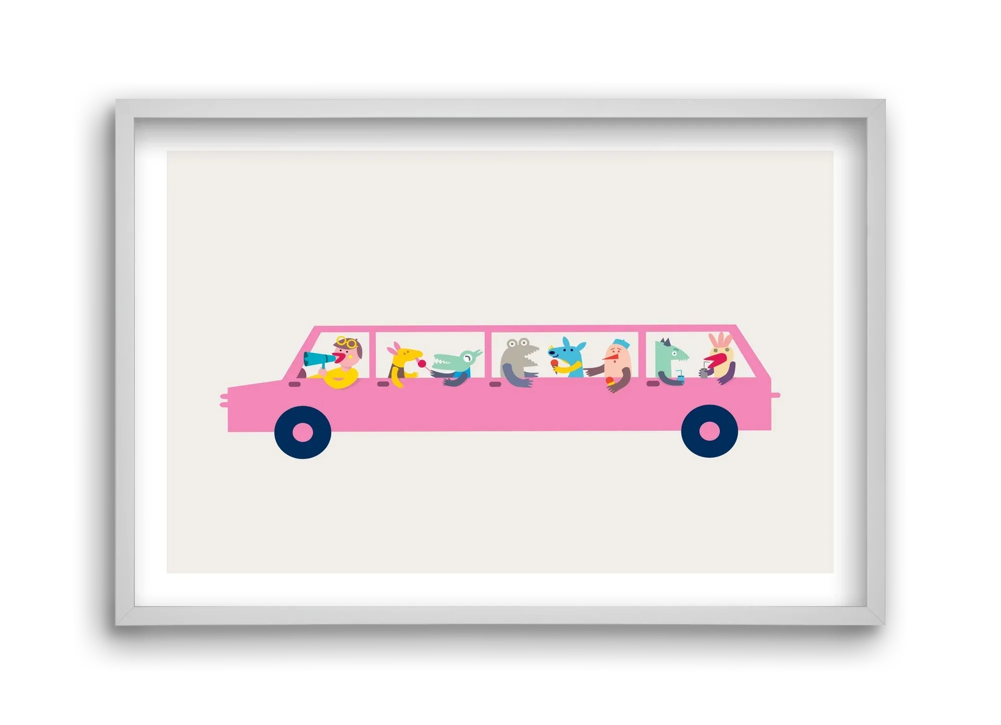 Pink Car - artbridge
