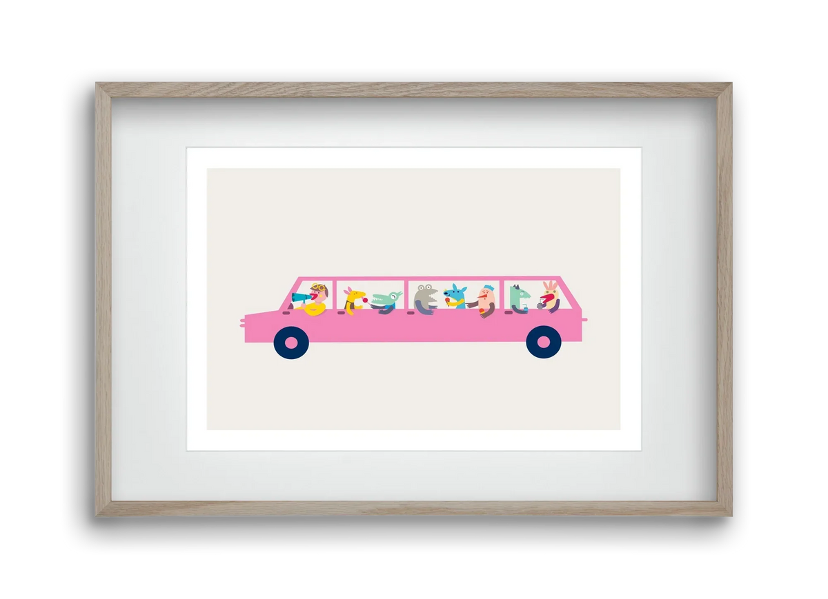 Pink Car - artbridge