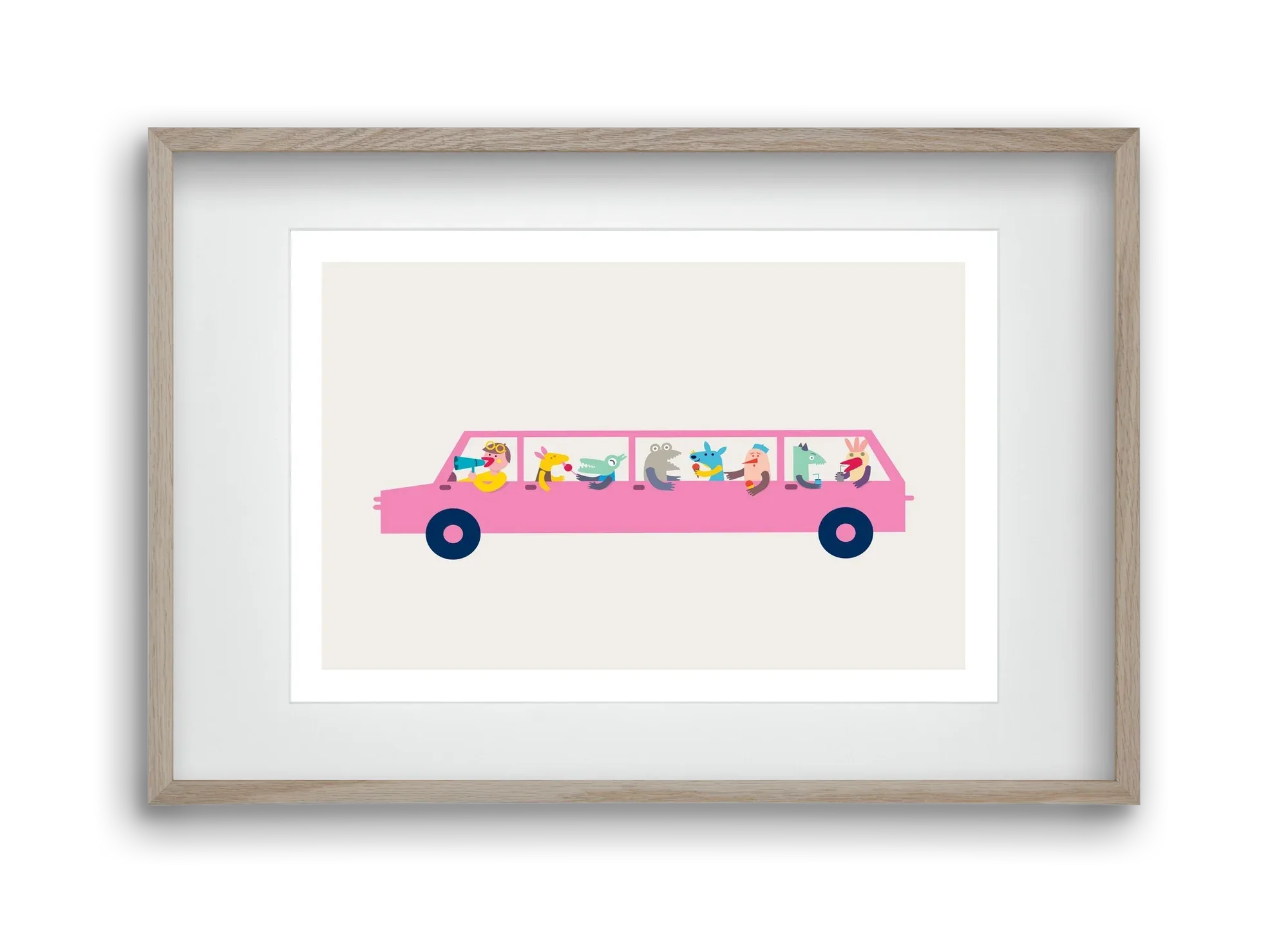 Pink Car - artbridge