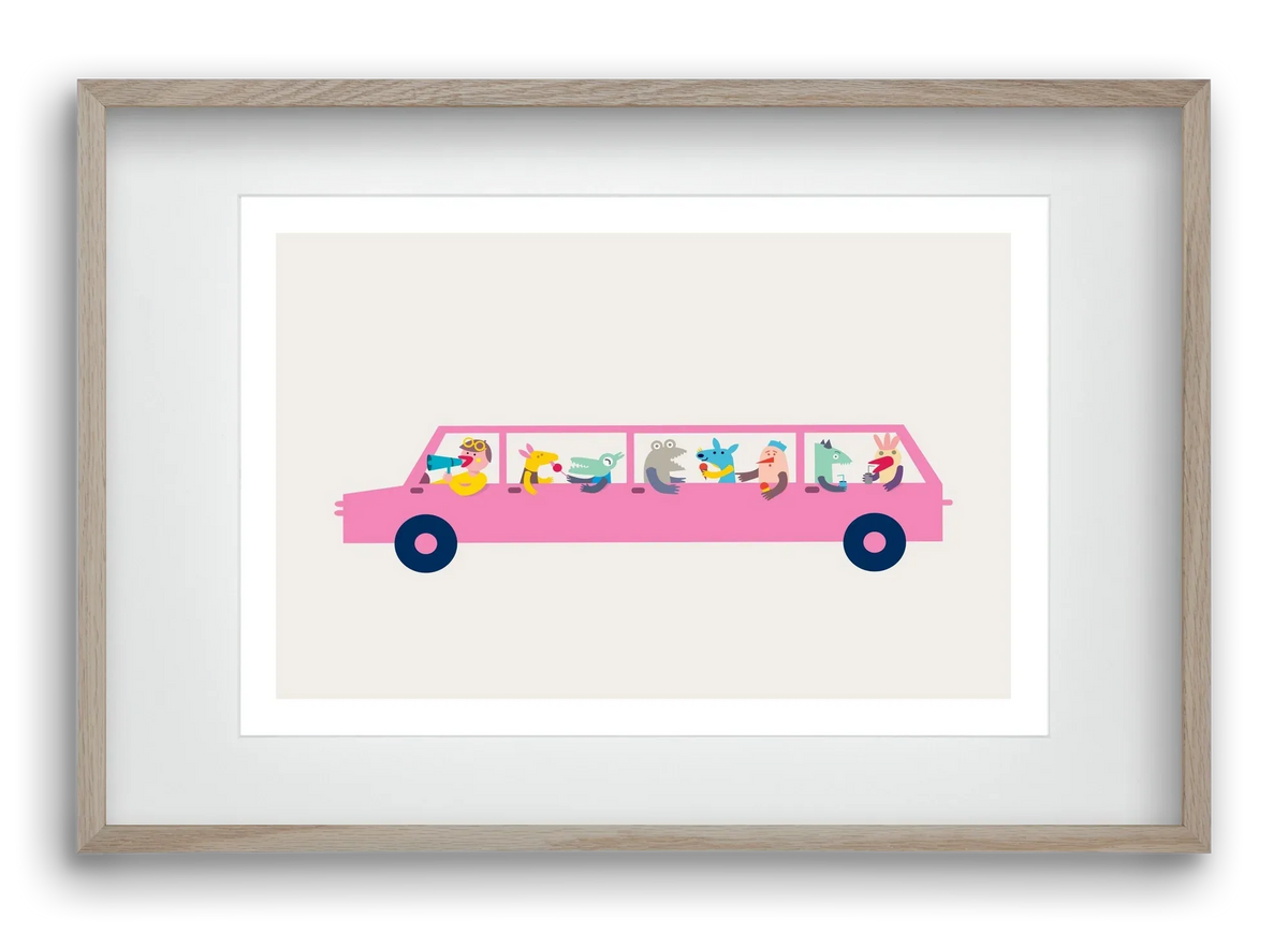 Pink Car - artbridge