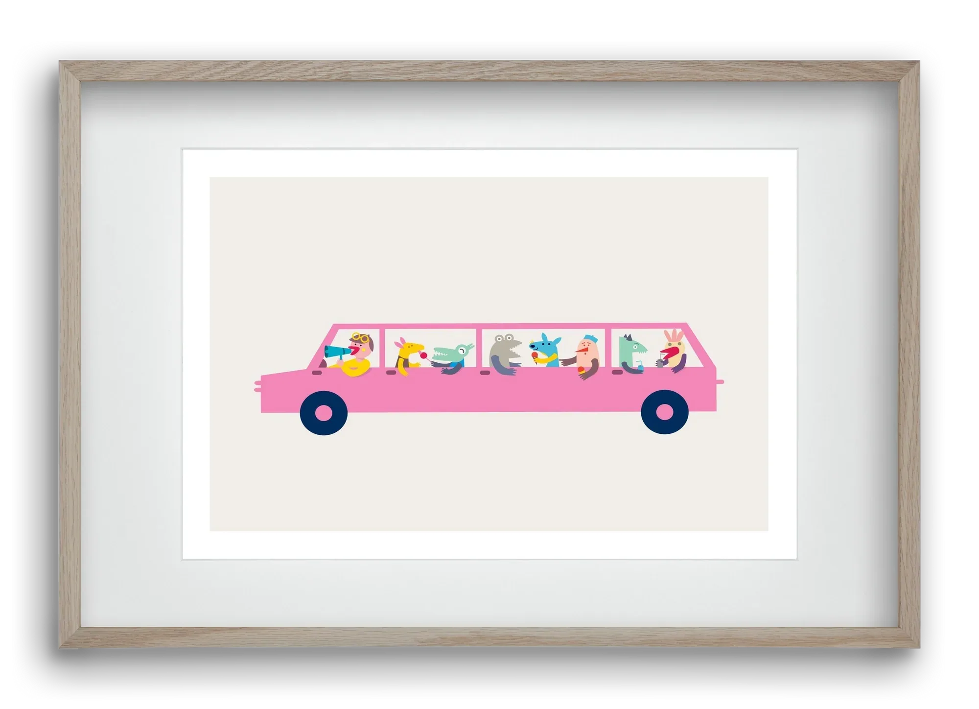 Pink Car - artbridge