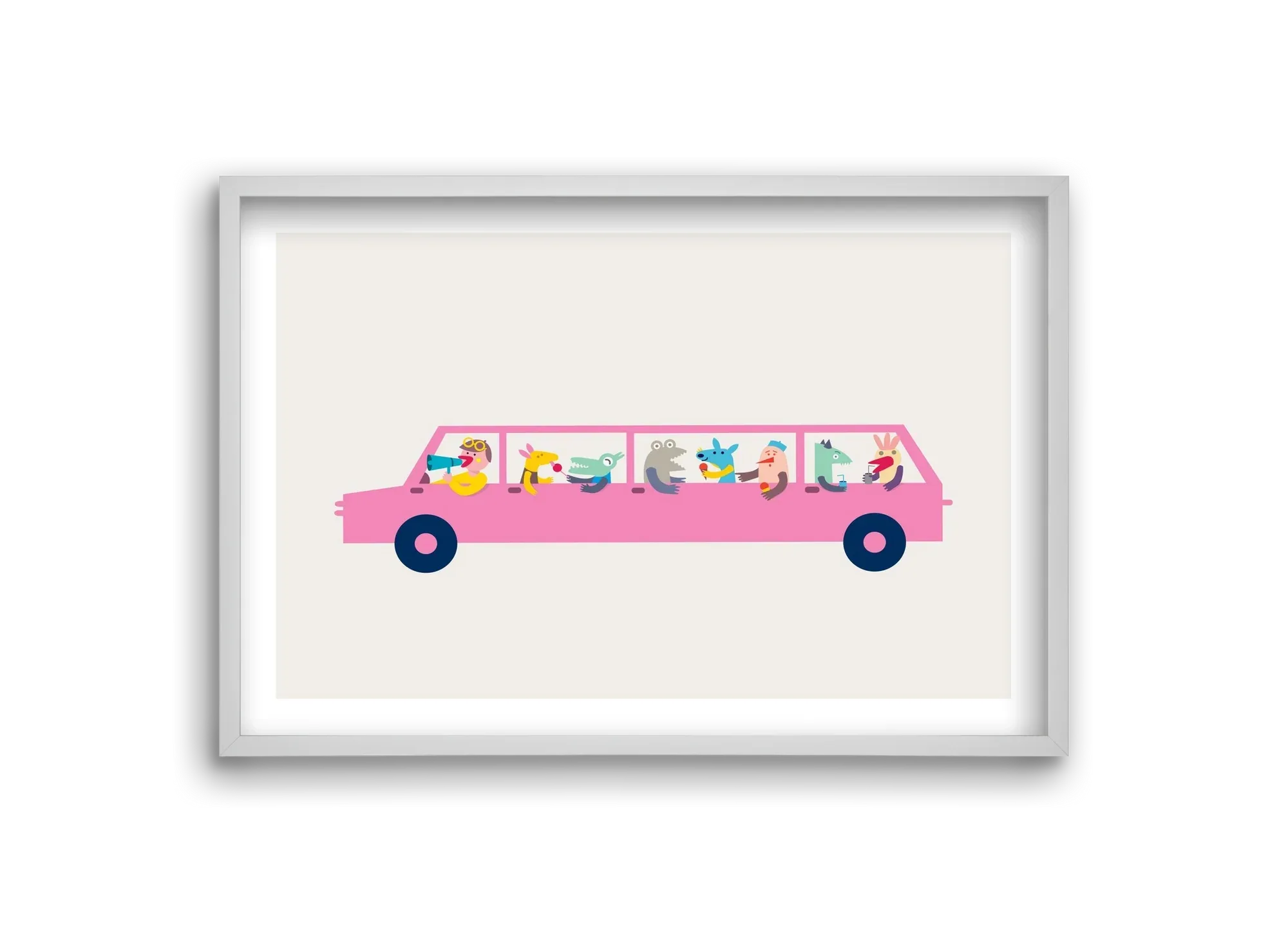Pink Car - artbridge