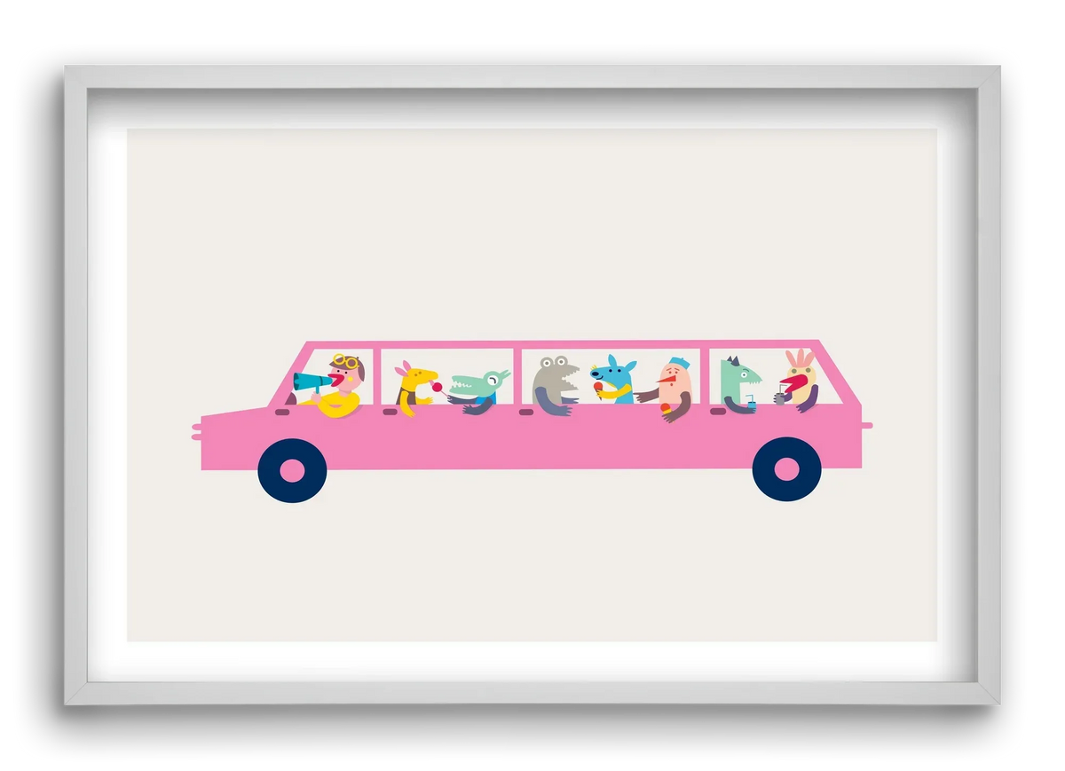 Pink Car - artbridge