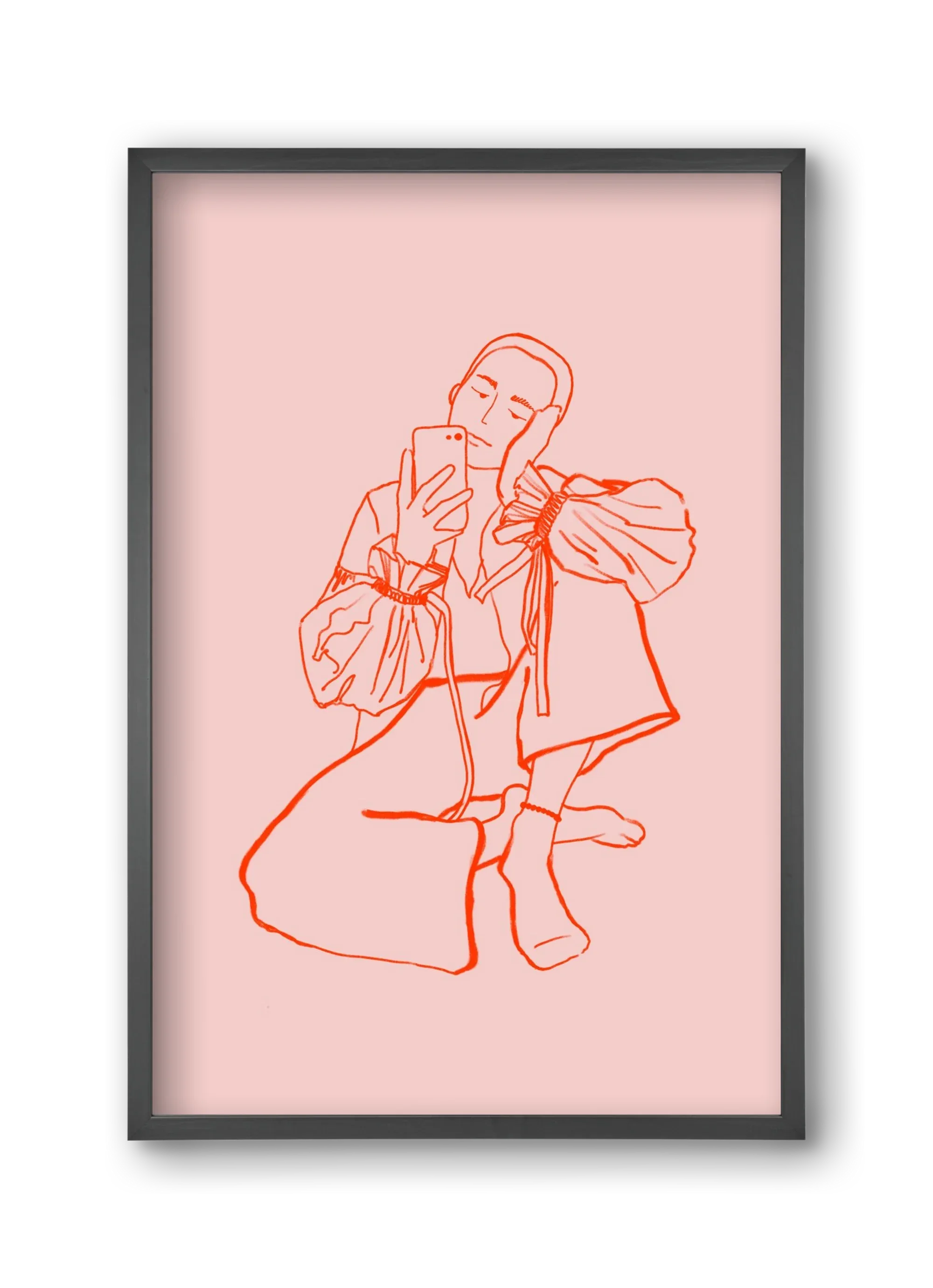 MIRROR SELFIE PINK - artbridge
