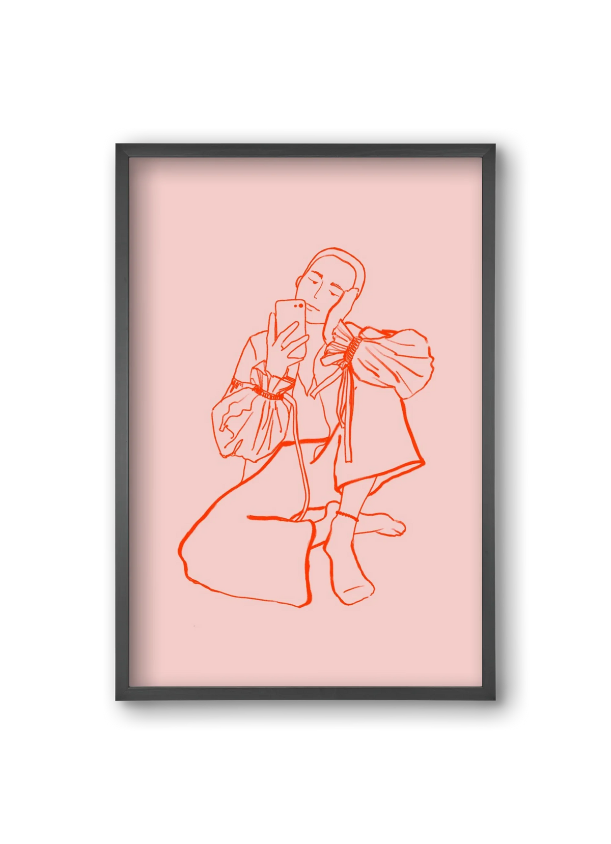 MIRROR SELFIE PINK - artbridge