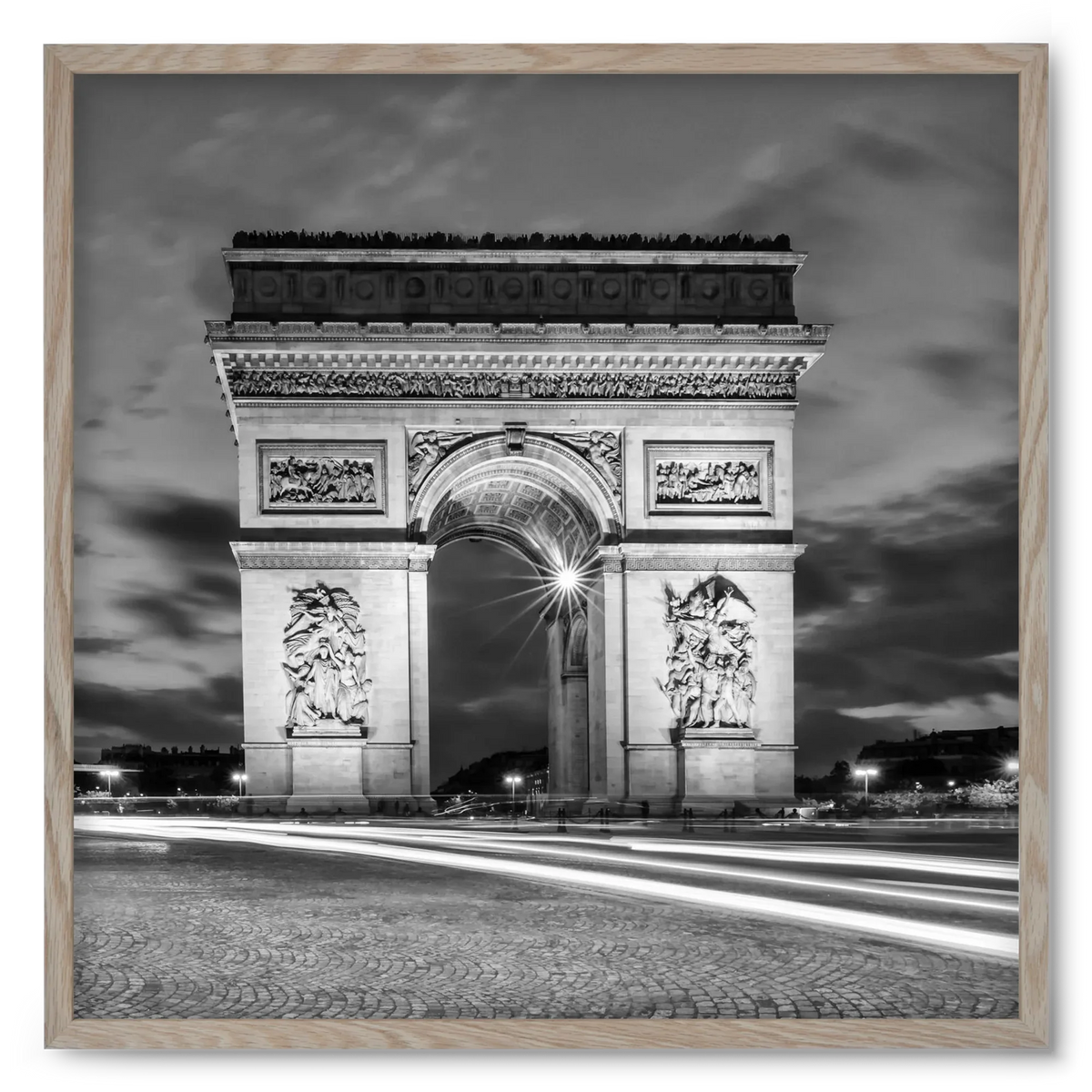 PARIS Arc de Triomphe | monochrome - artbridge