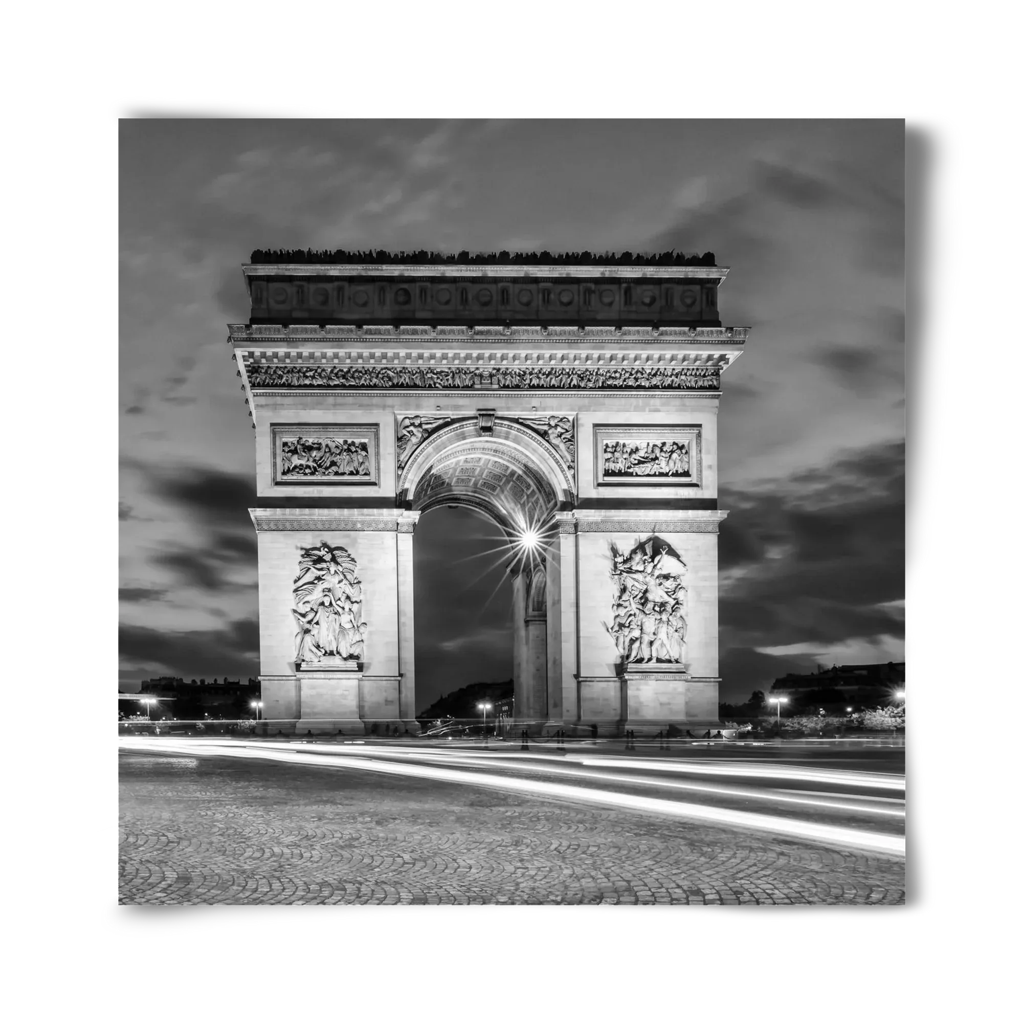 PARIS Arc de Triomphe | monochrome - artbridge