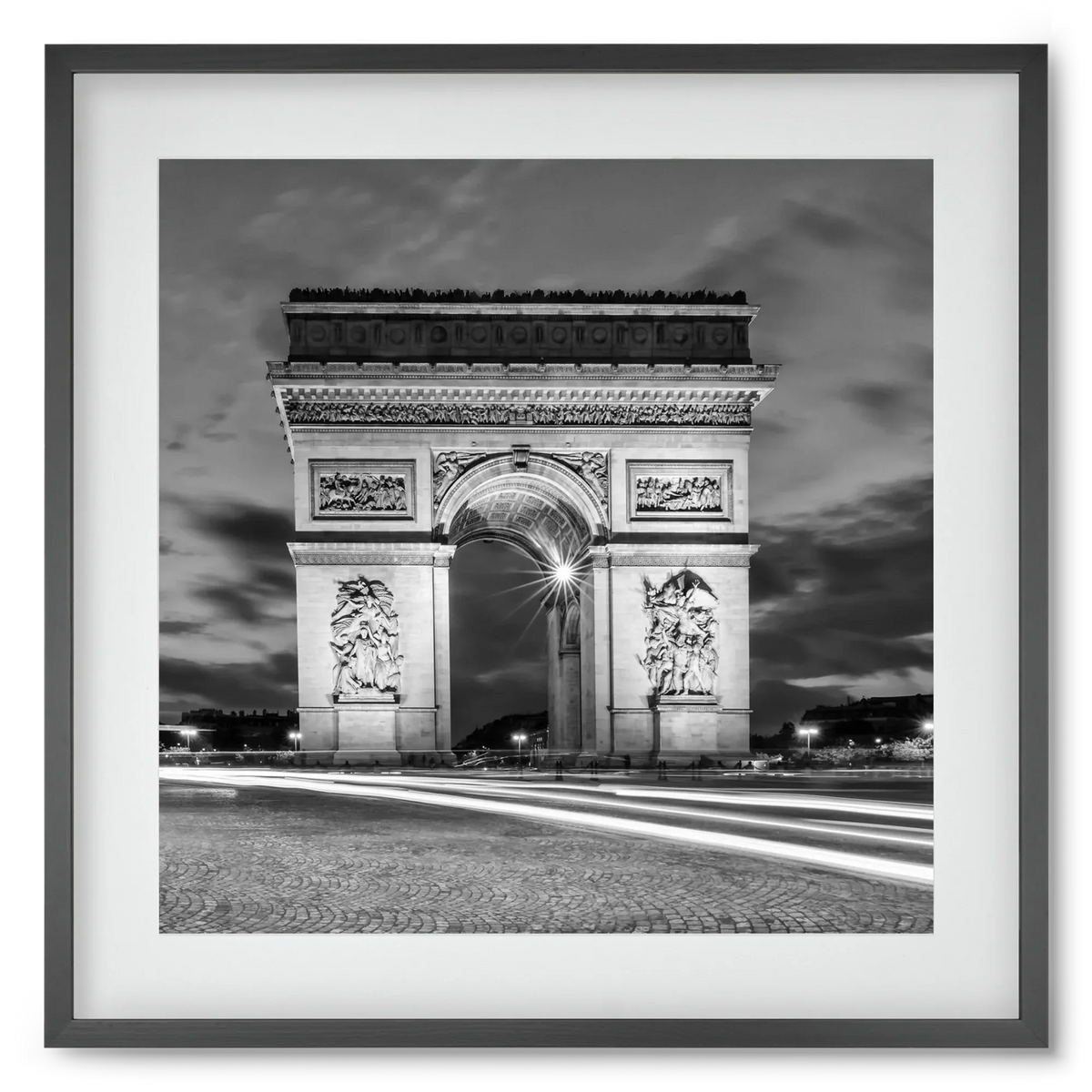 PARIS Arc de Triomphe | monochrome - artbridge