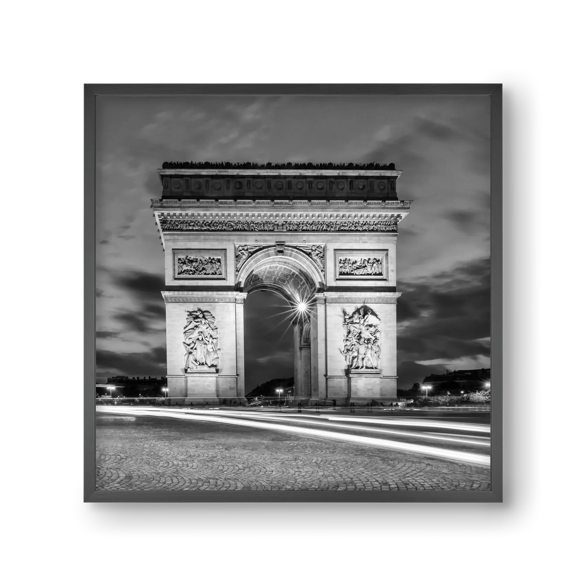PARIS Arc de Triomphe | monochrome - artbridge
