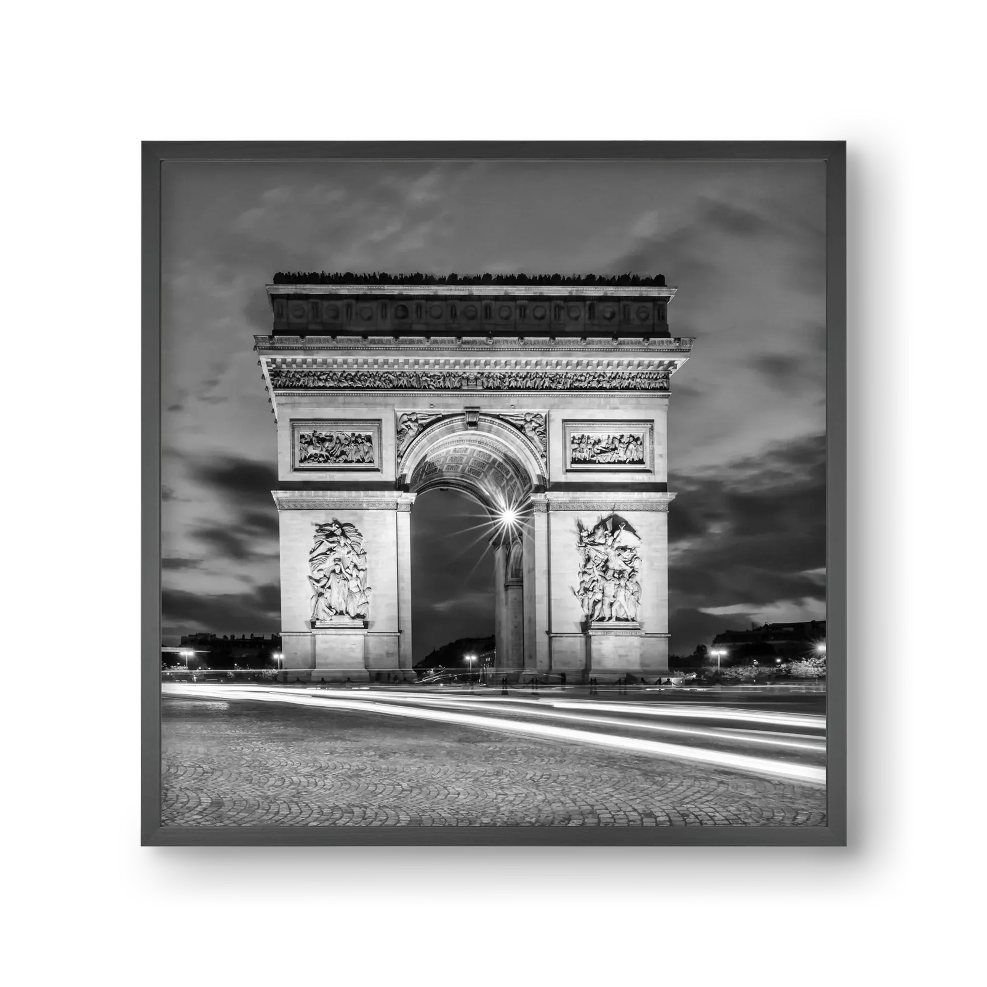 PARIS Arc de Triomphe | monochrome - artbridge