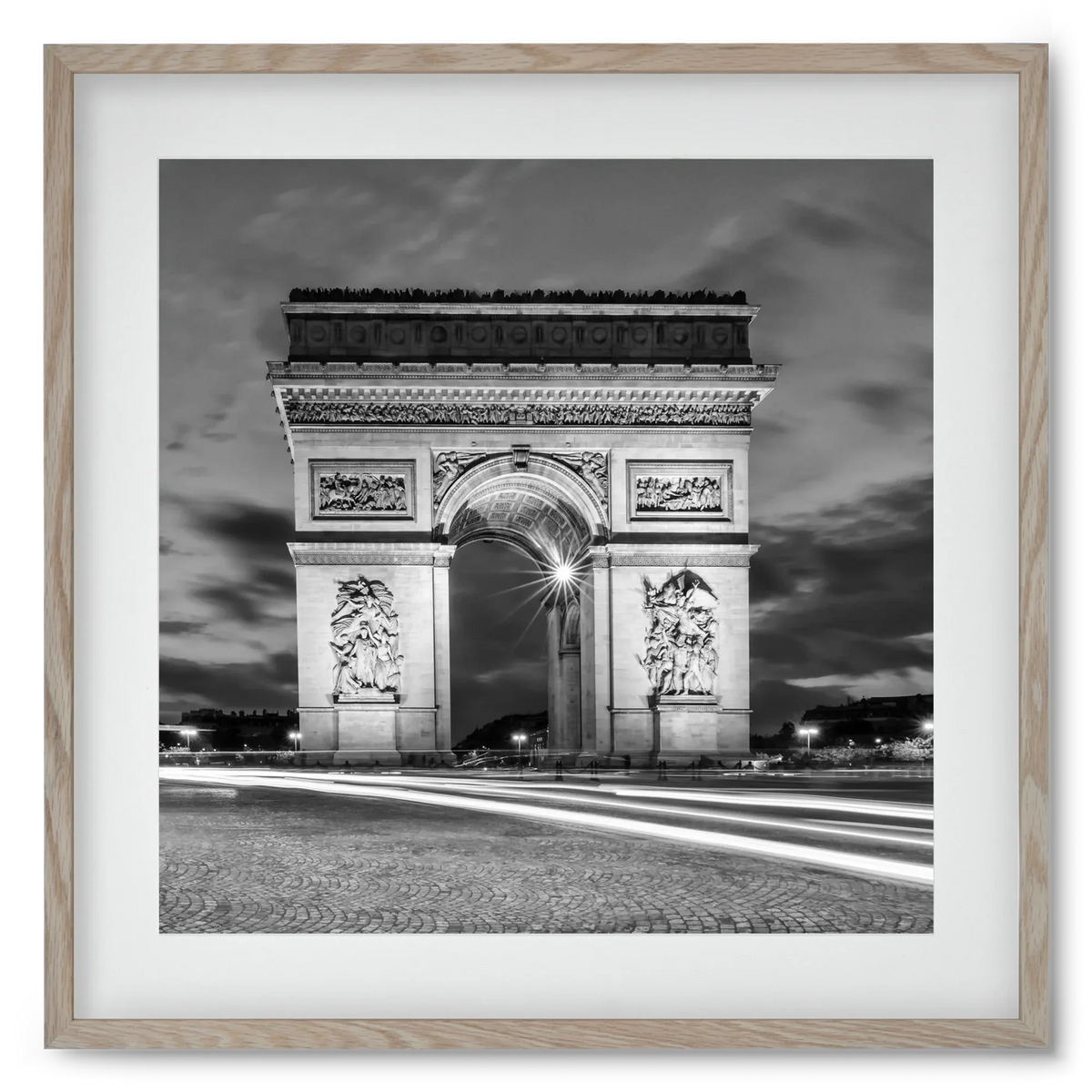 PARIS Arc de Triomphe | monochrome - artbridge