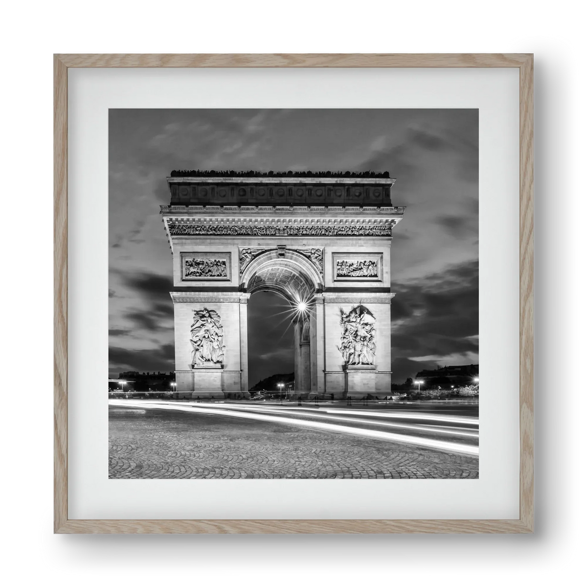PARIS Arc de Triomphe | monochrome - artbridge