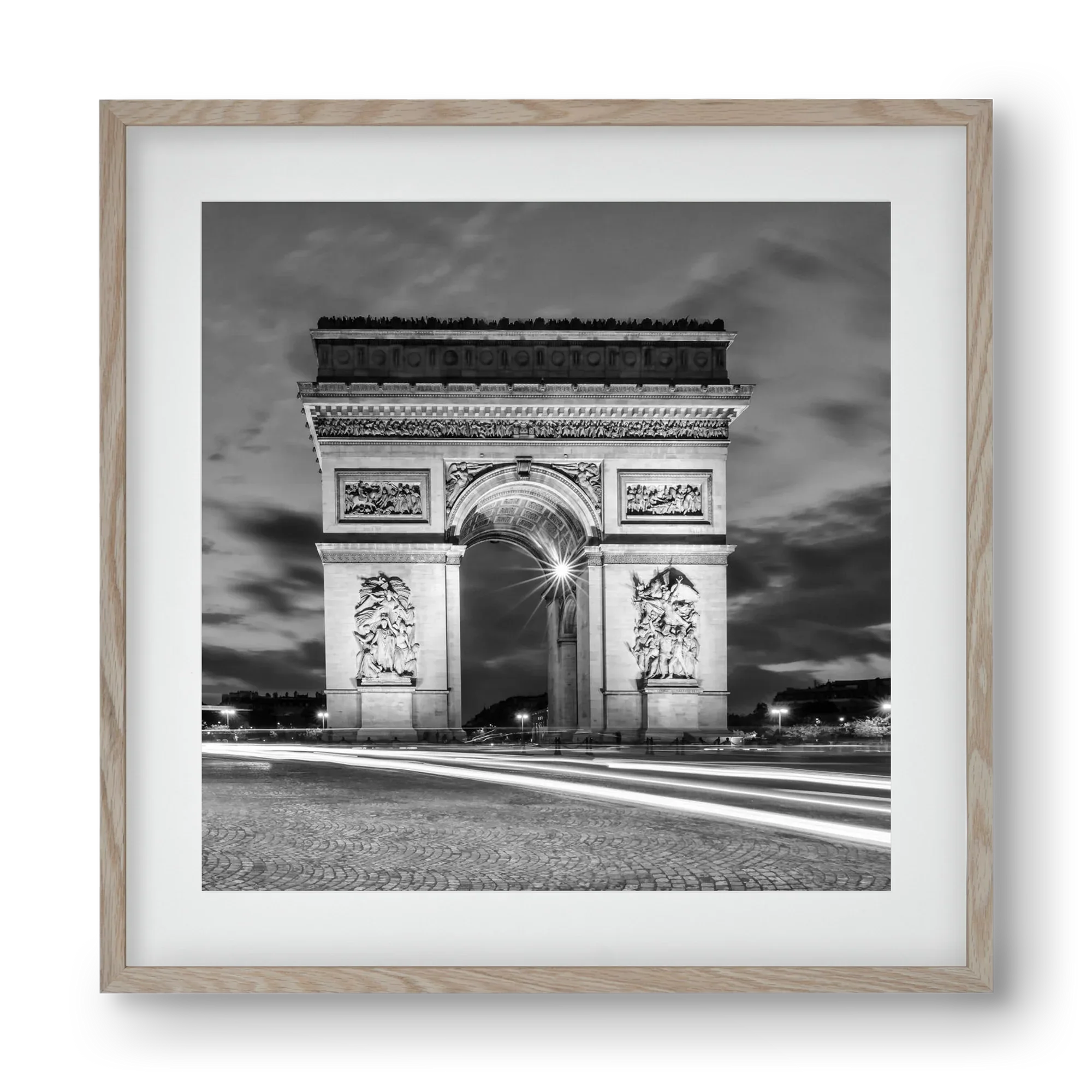 PARIS Arc de Triomphe | monochrome - artbridge