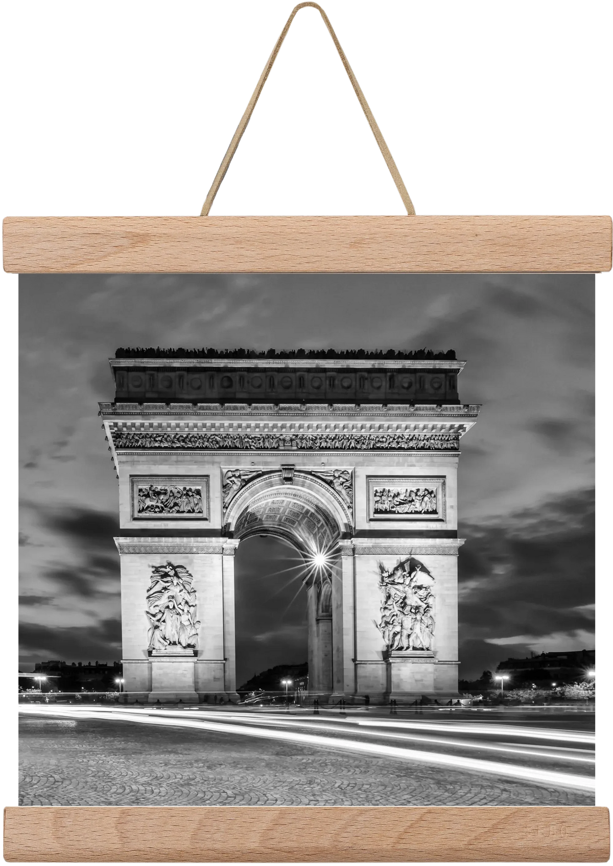 PARIS Arc de Triomphe | monochrome - artbridge