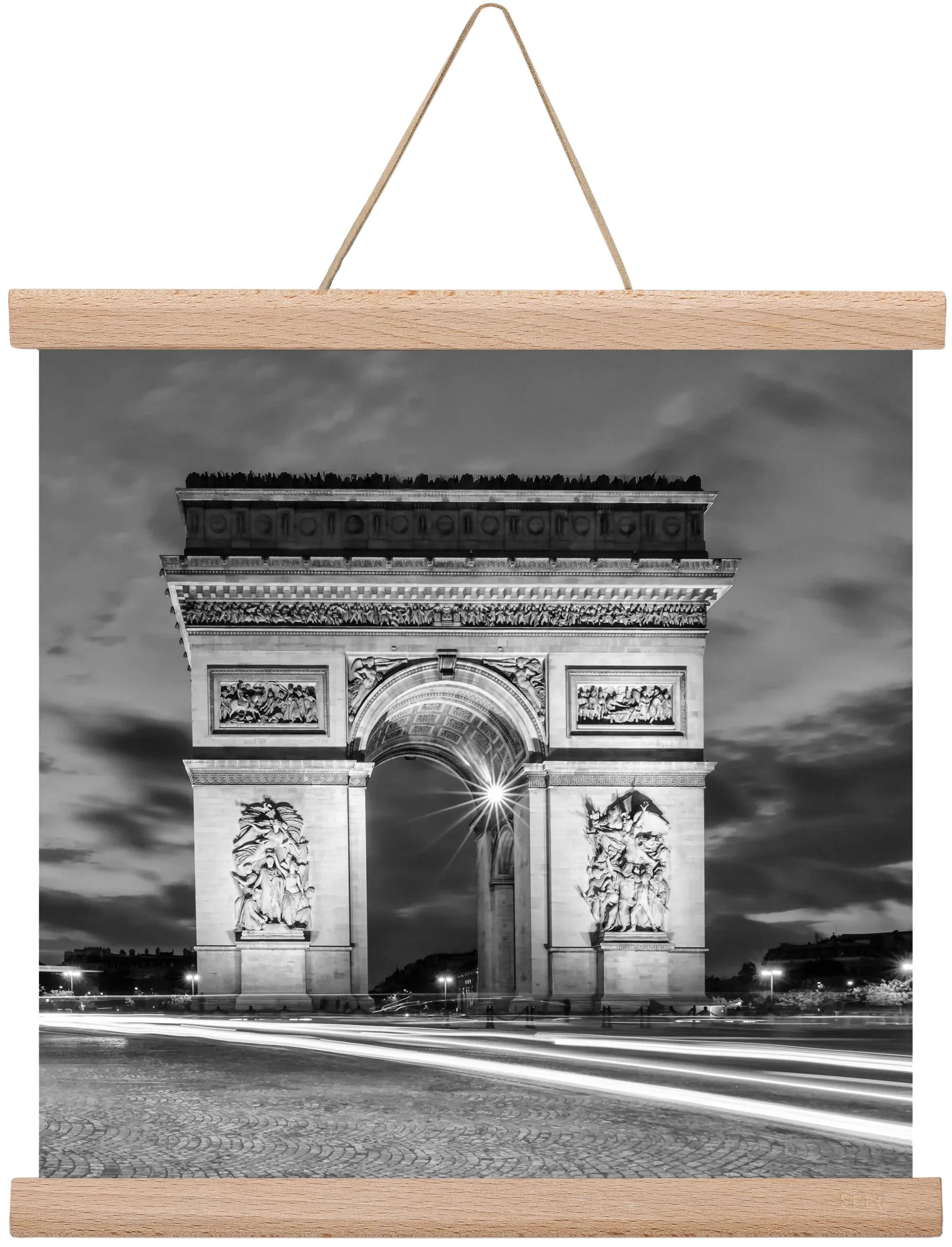 PARIS Arc de Triomphe | monochrome - artbridge