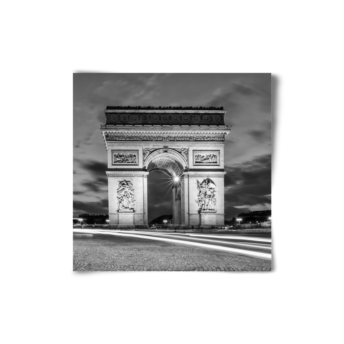 PARIS Arc de Triomphe | monochrome - artbridge