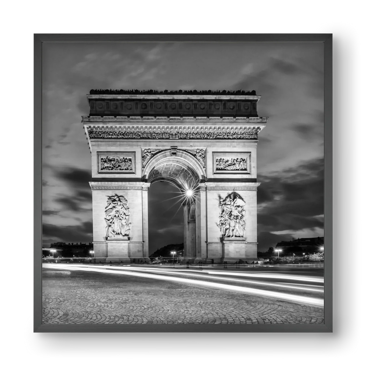 PARIS Arc de Triomphe | monochrome - artbridge