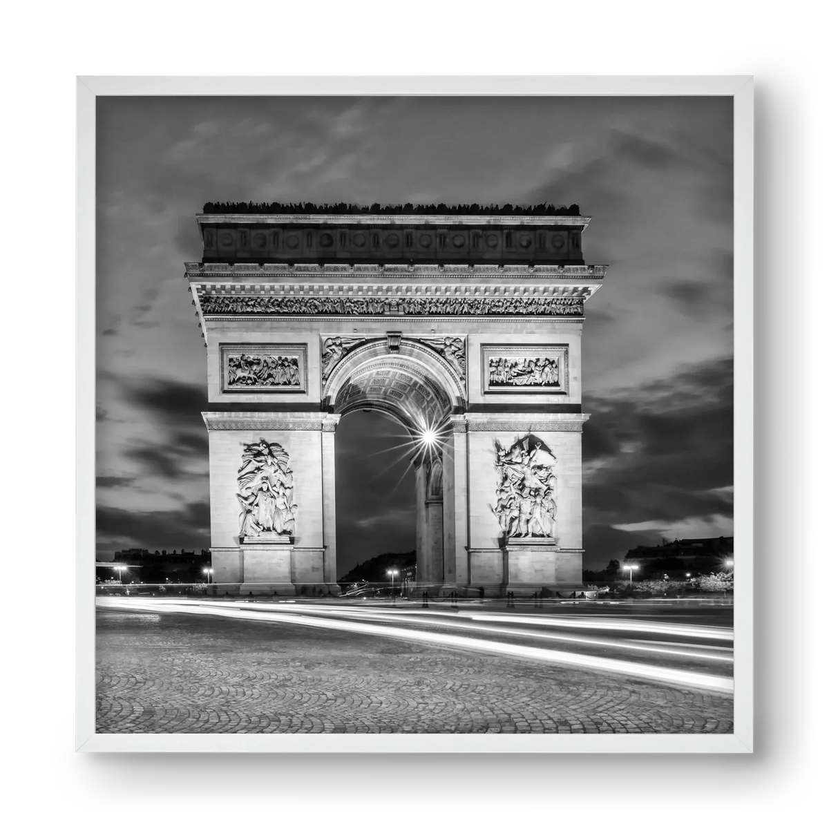 PARIS Arc de Triomphe | monochrome - artbridge