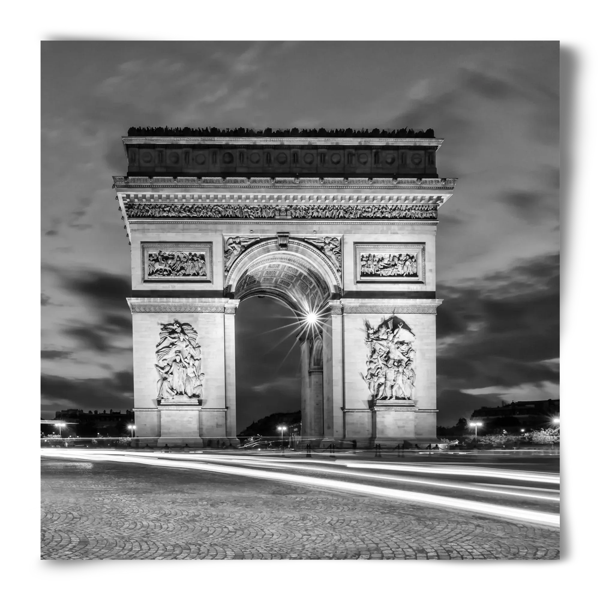 PARIS Arc de Triomphe | monochrome - artbridge