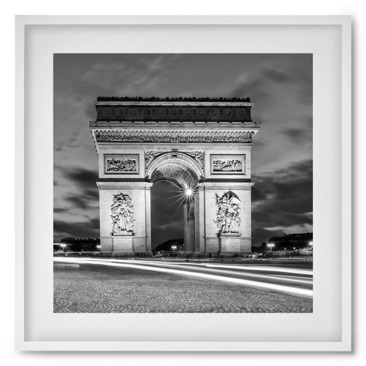 PARIS Arc de Triomphe | monochrome - artbridge