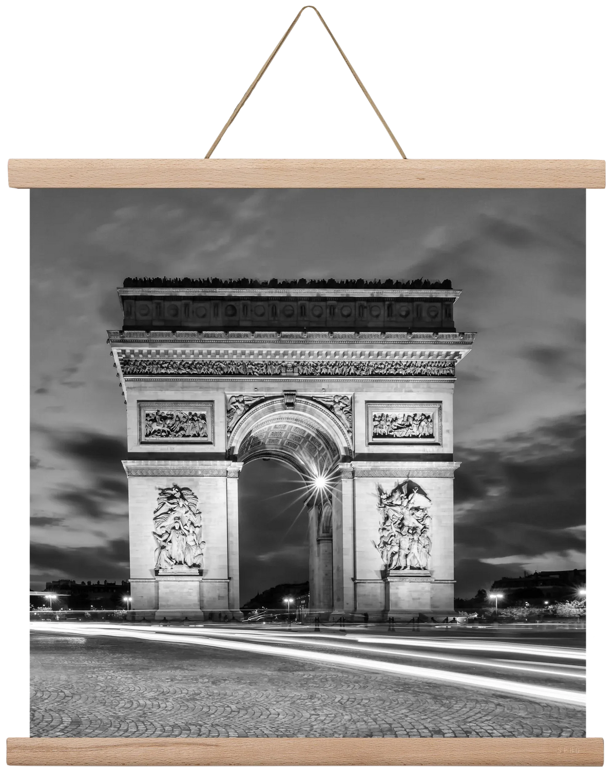 PARIS Arc de Triomphe | monochrome - artbridge