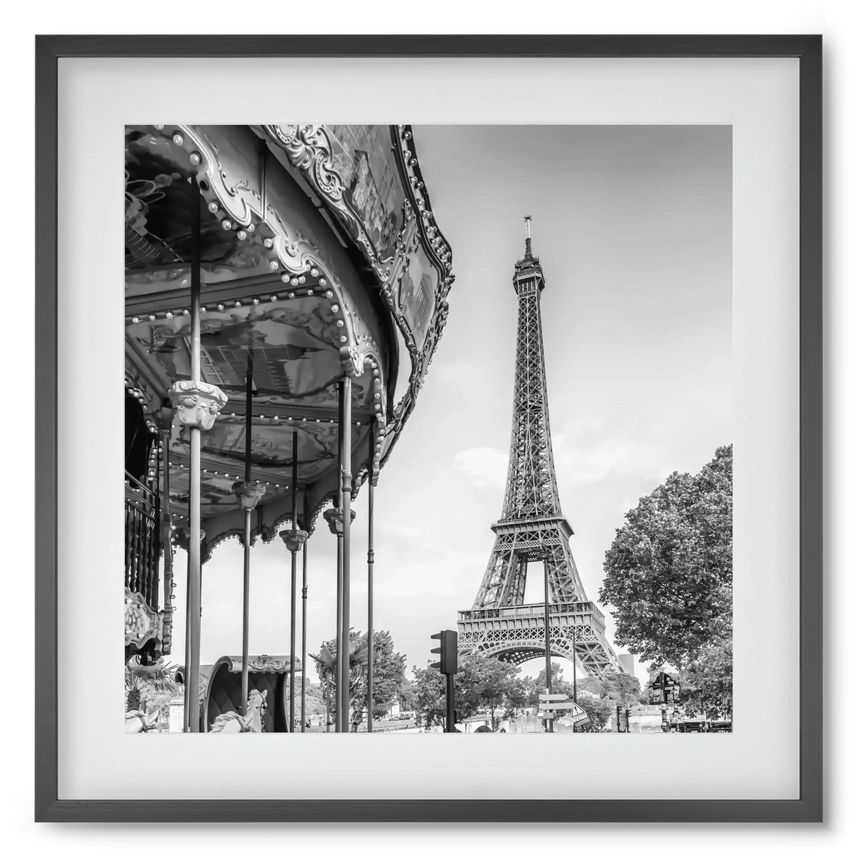 Typical Paris | monochrome - artbridge