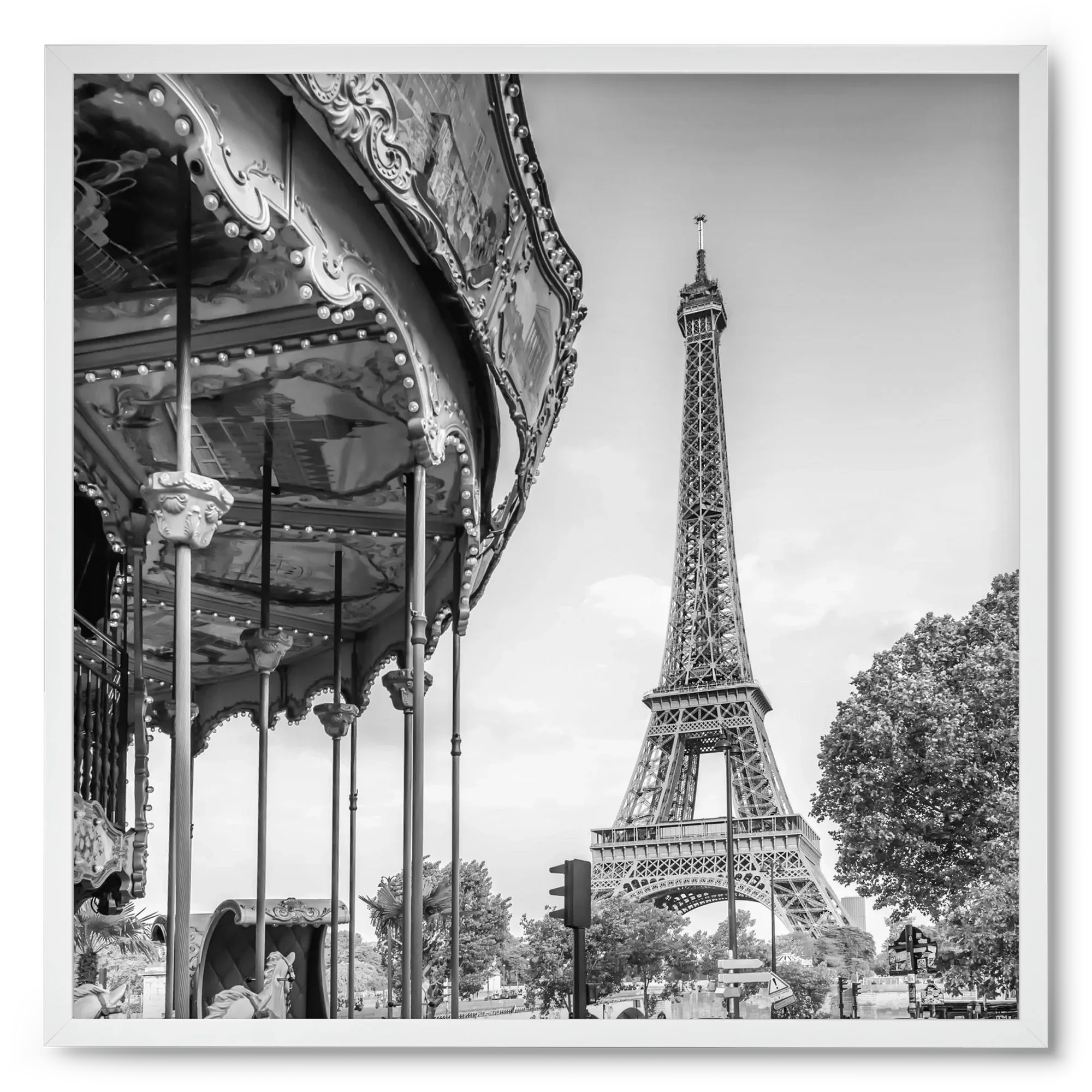 Typical Paris | monochrome - artbridge