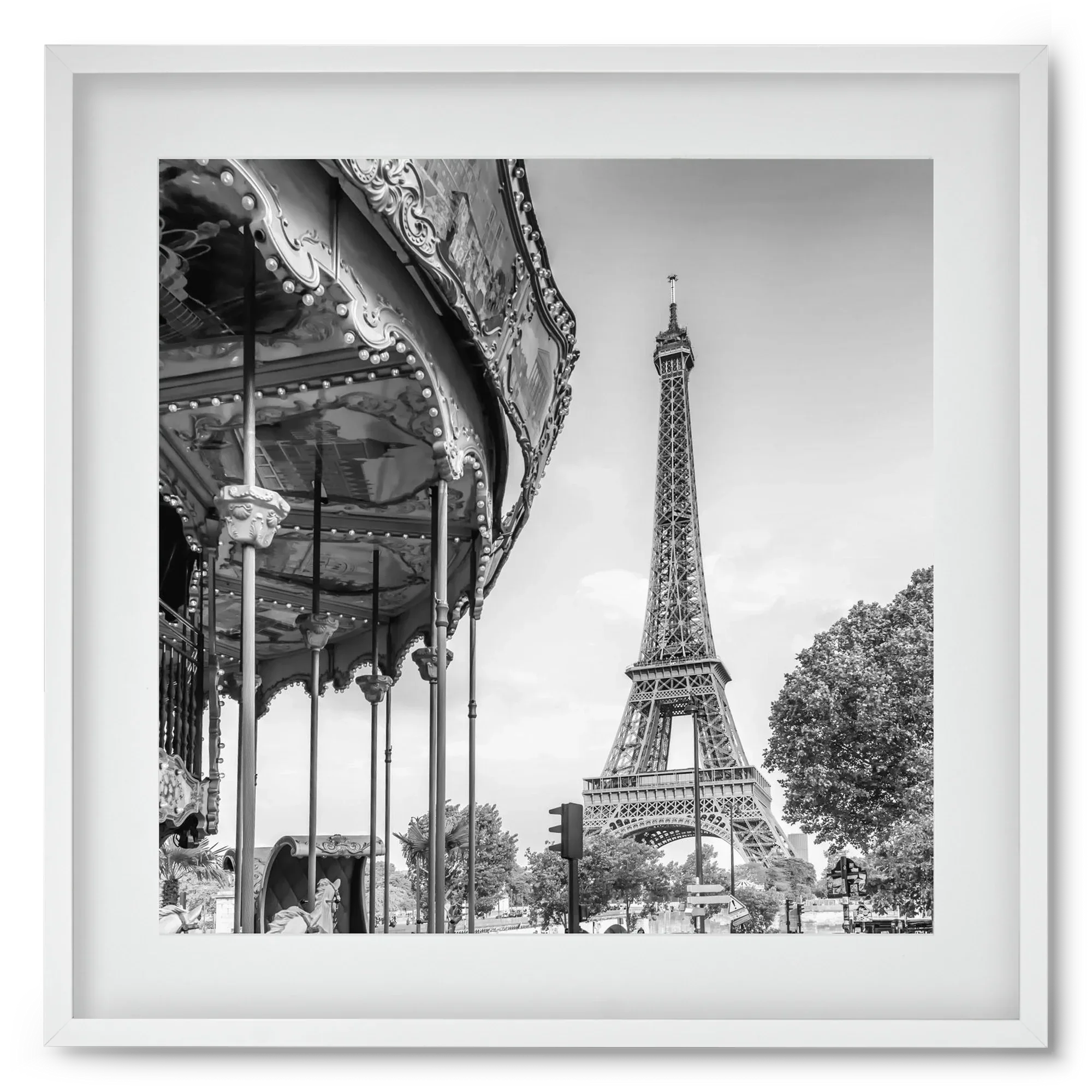 Typical Paris | monochrome - artbridge