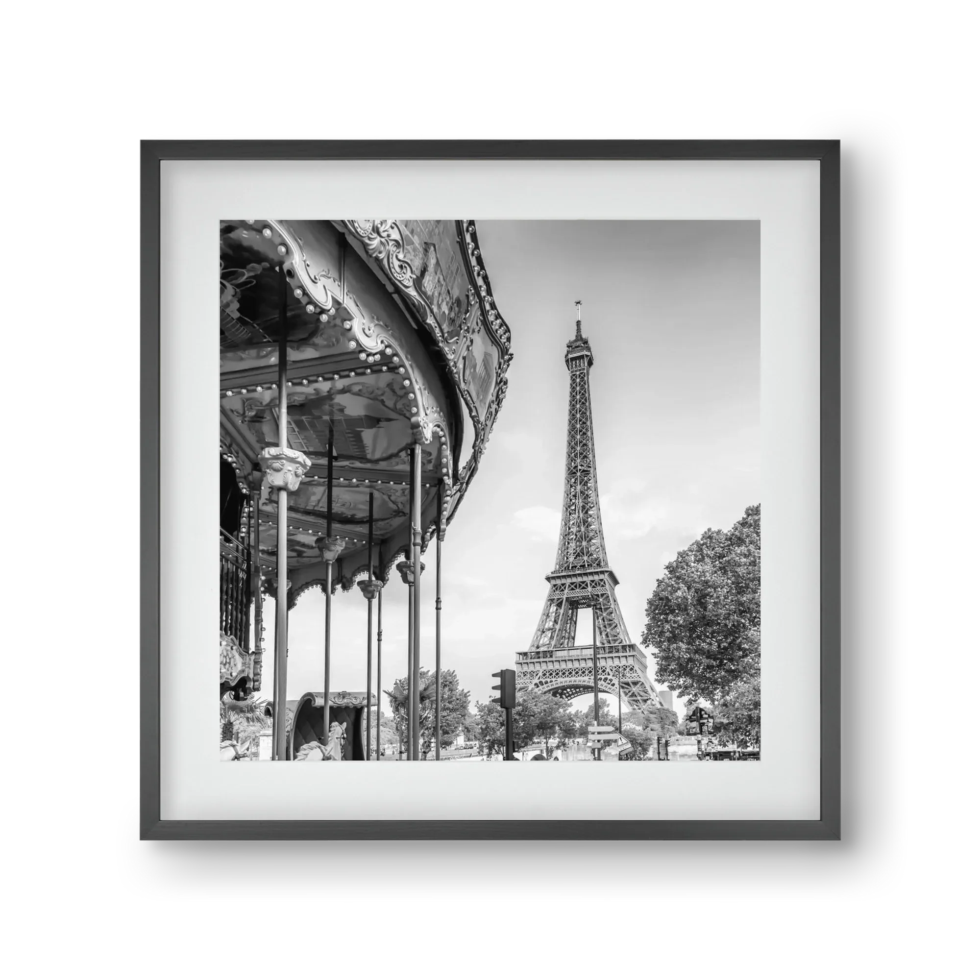 Typical Paris | monochrome - artbridge