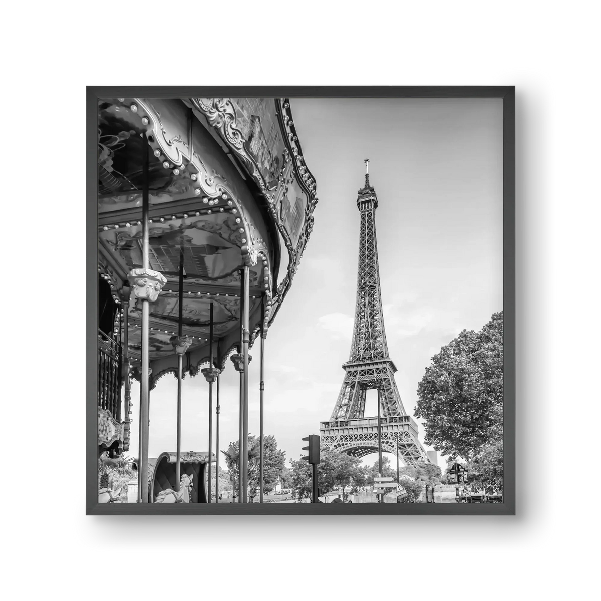Typical Paris | monochrome - artbridge