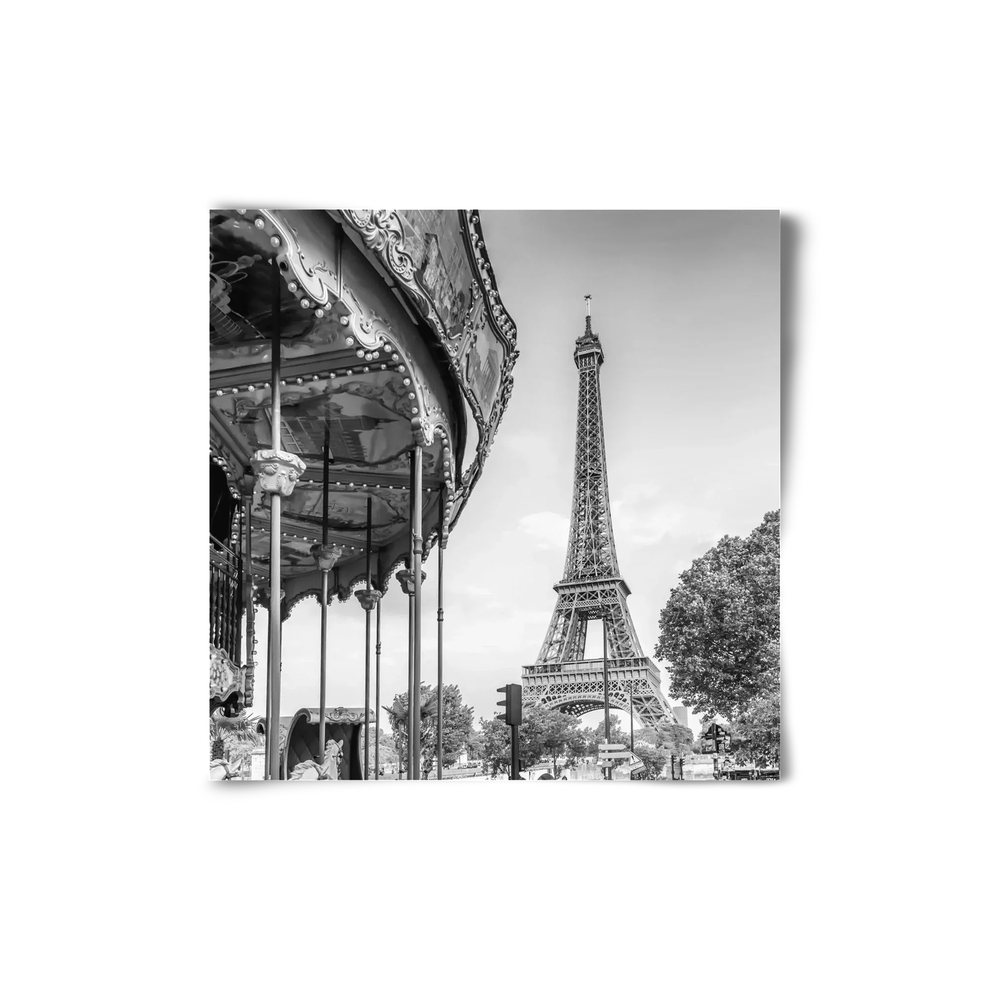 Typical Paris | monochrome - artbridge