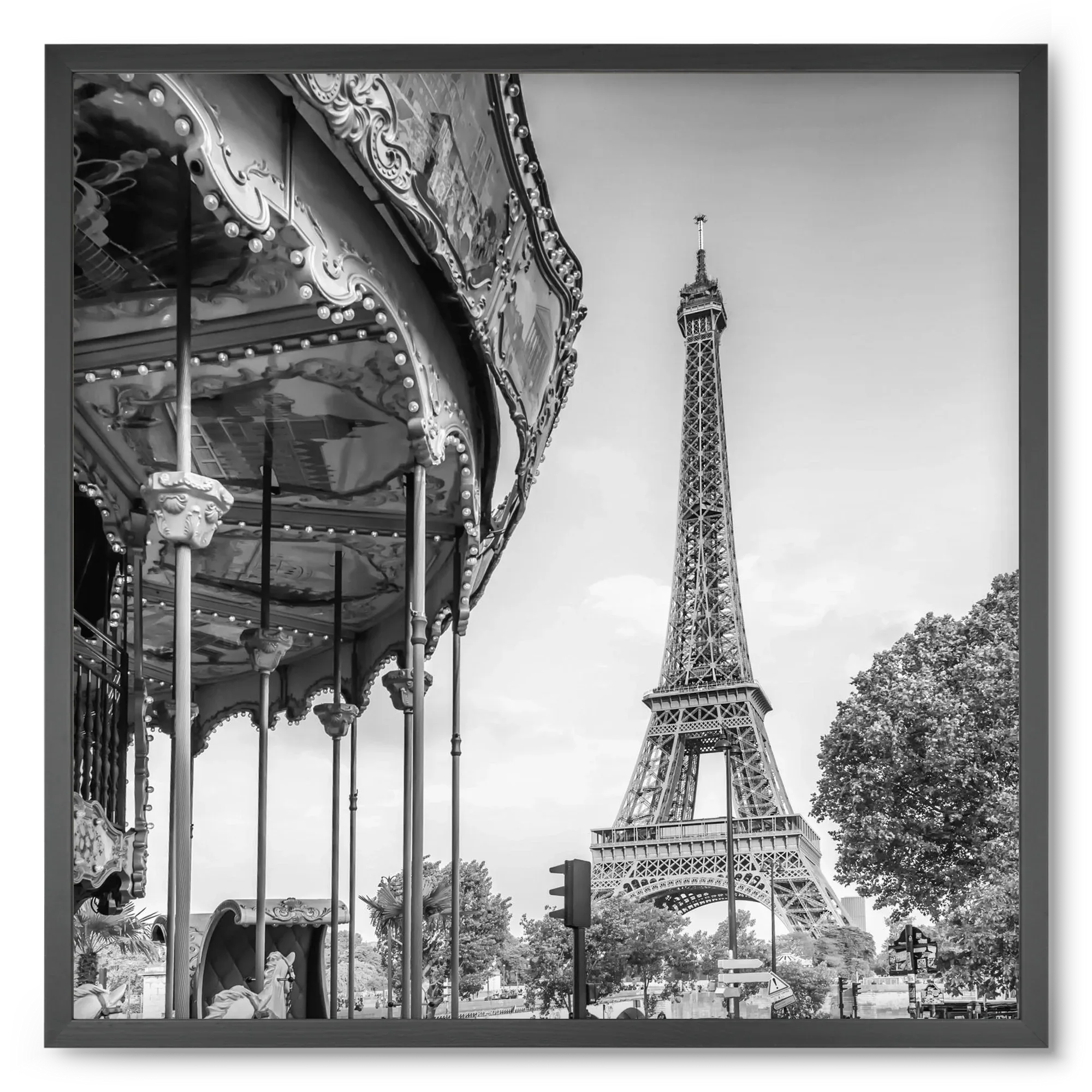 Typical Paris | monochrome - artbridge