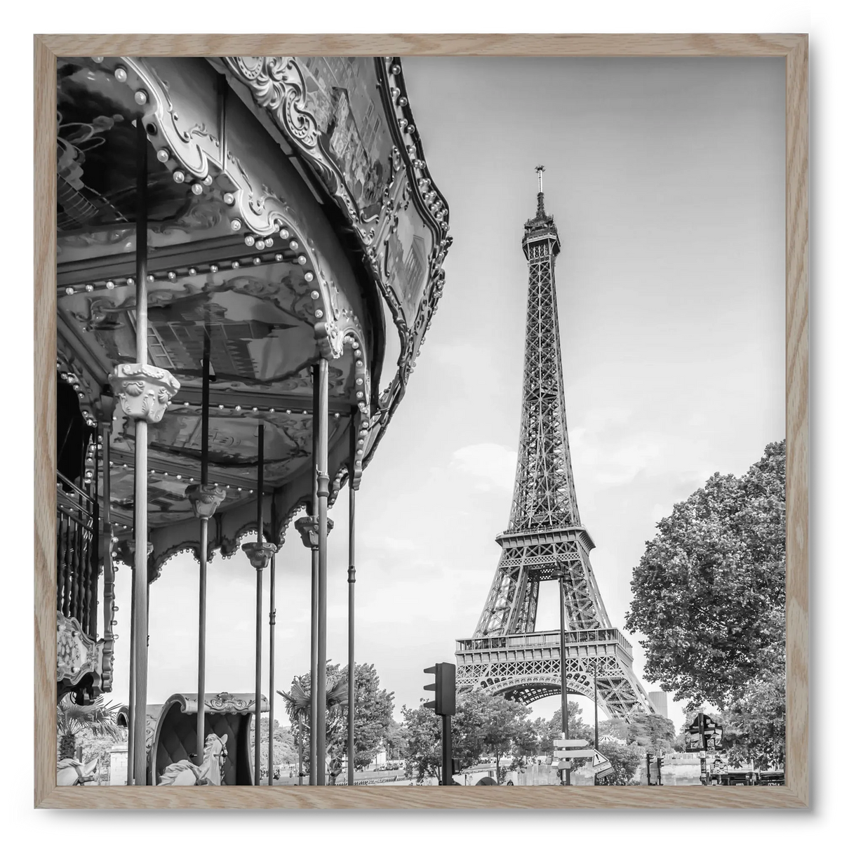 Typical Paris | monochrome - artbridge